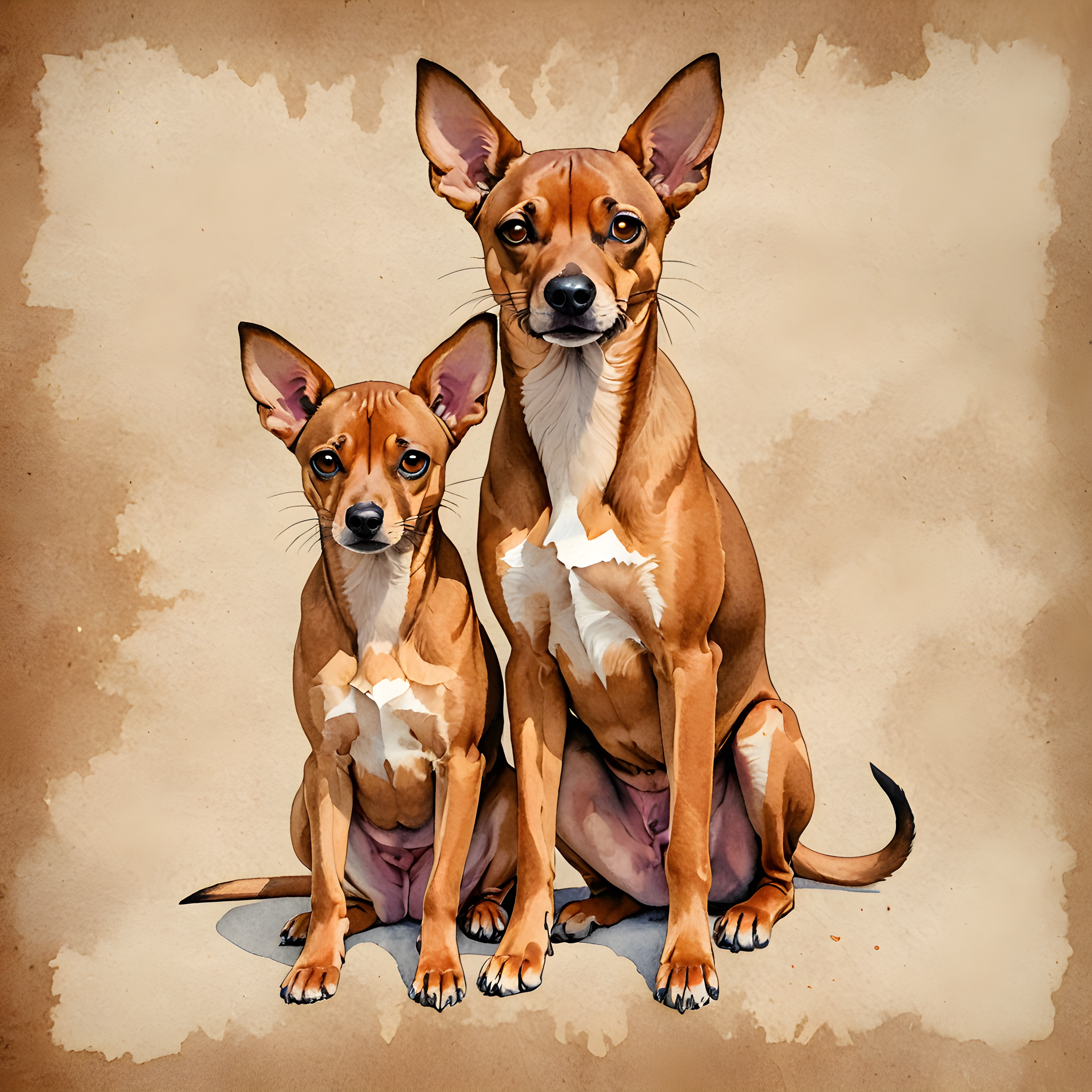 Abyssinian — Watercolor (Savage)