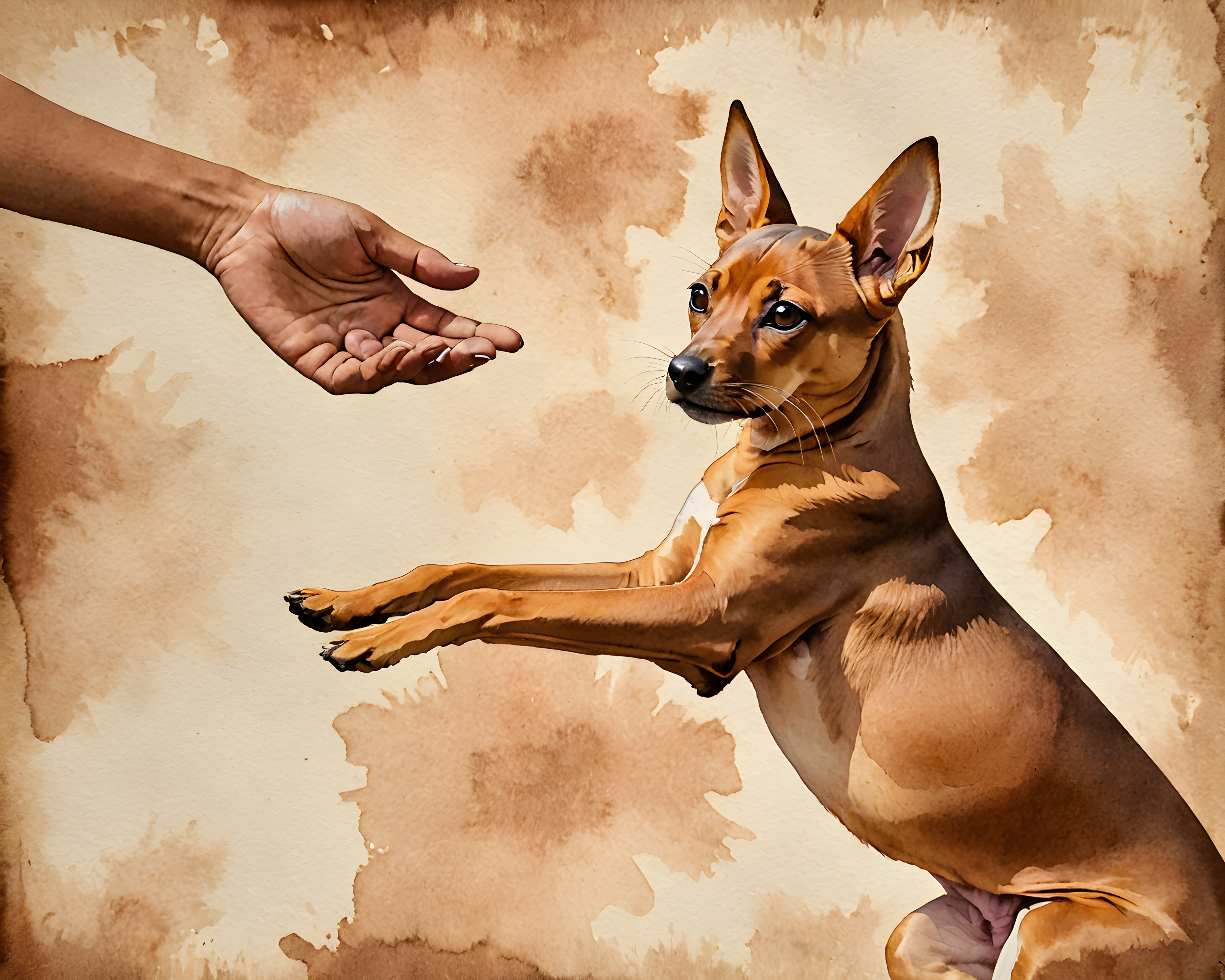 Abyssinian — Watercolor (Savage)