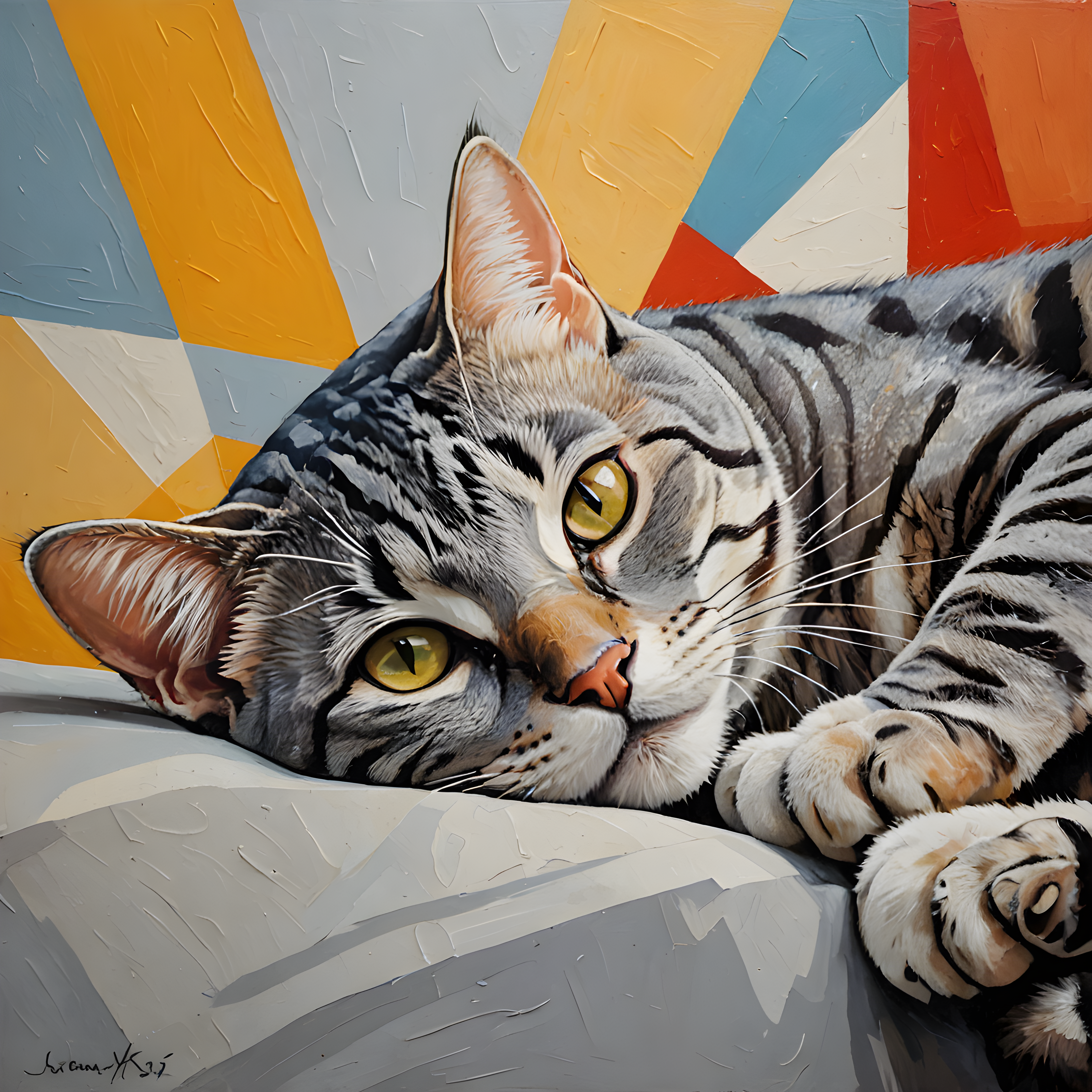 American Shorthair — Abstract (Emotional)