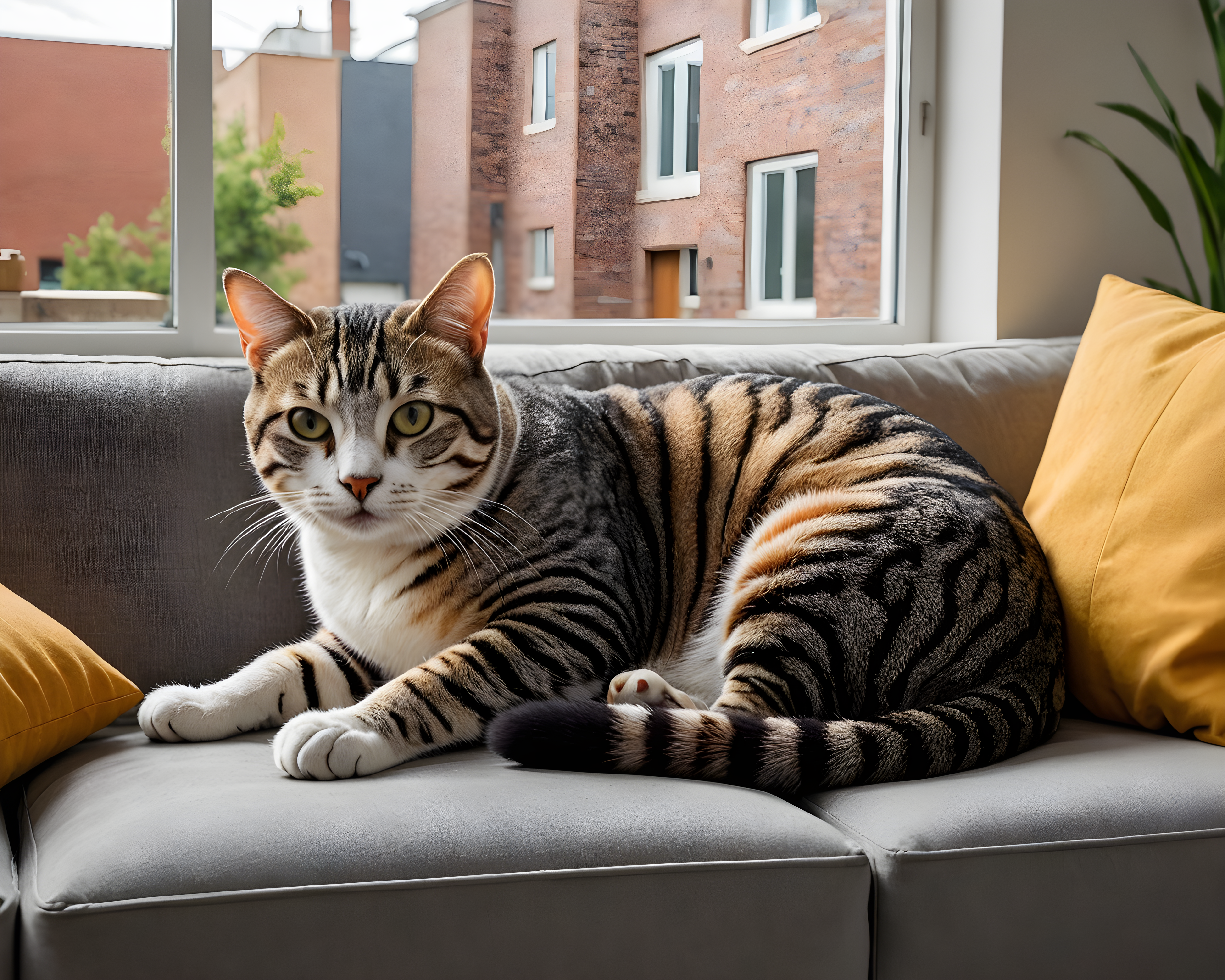 American Shorthair — Abstract (Lifestyle)