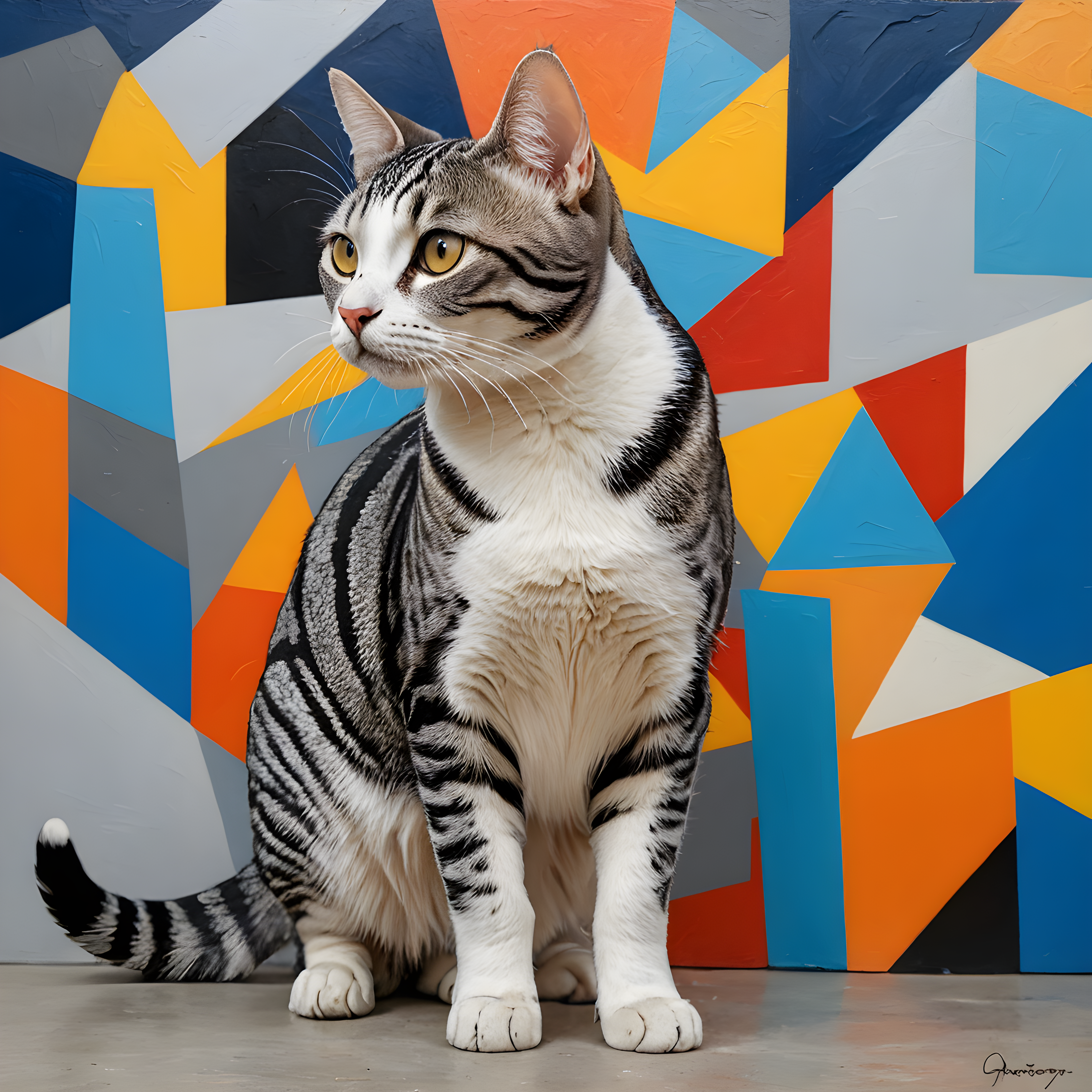 American Shorthair — Abstract (Savage)