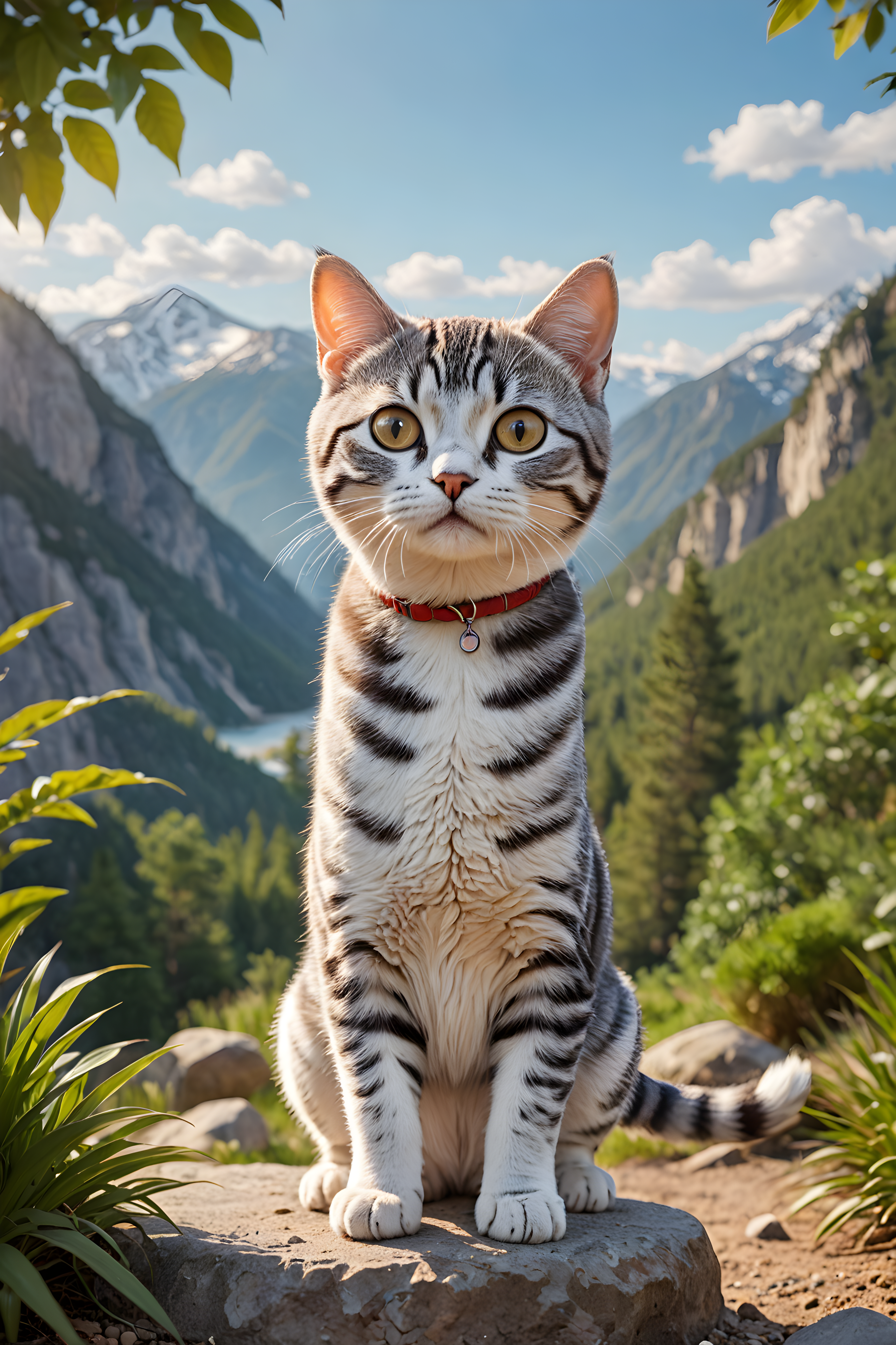 American Shorthair — Cartoon / Kawaii (Energetic)