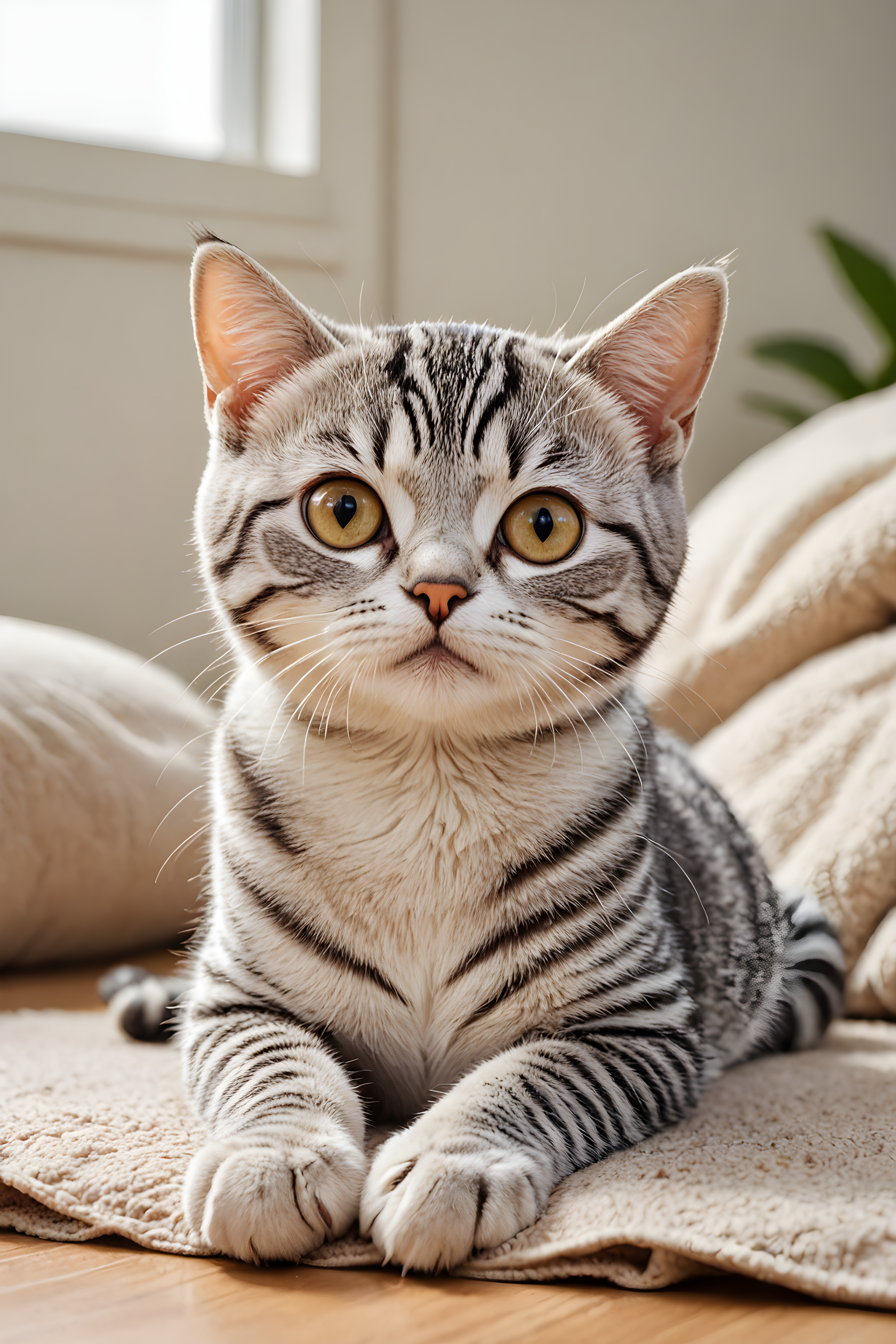 American Shorthair — Cartoon / Kawaii (Energetic)
