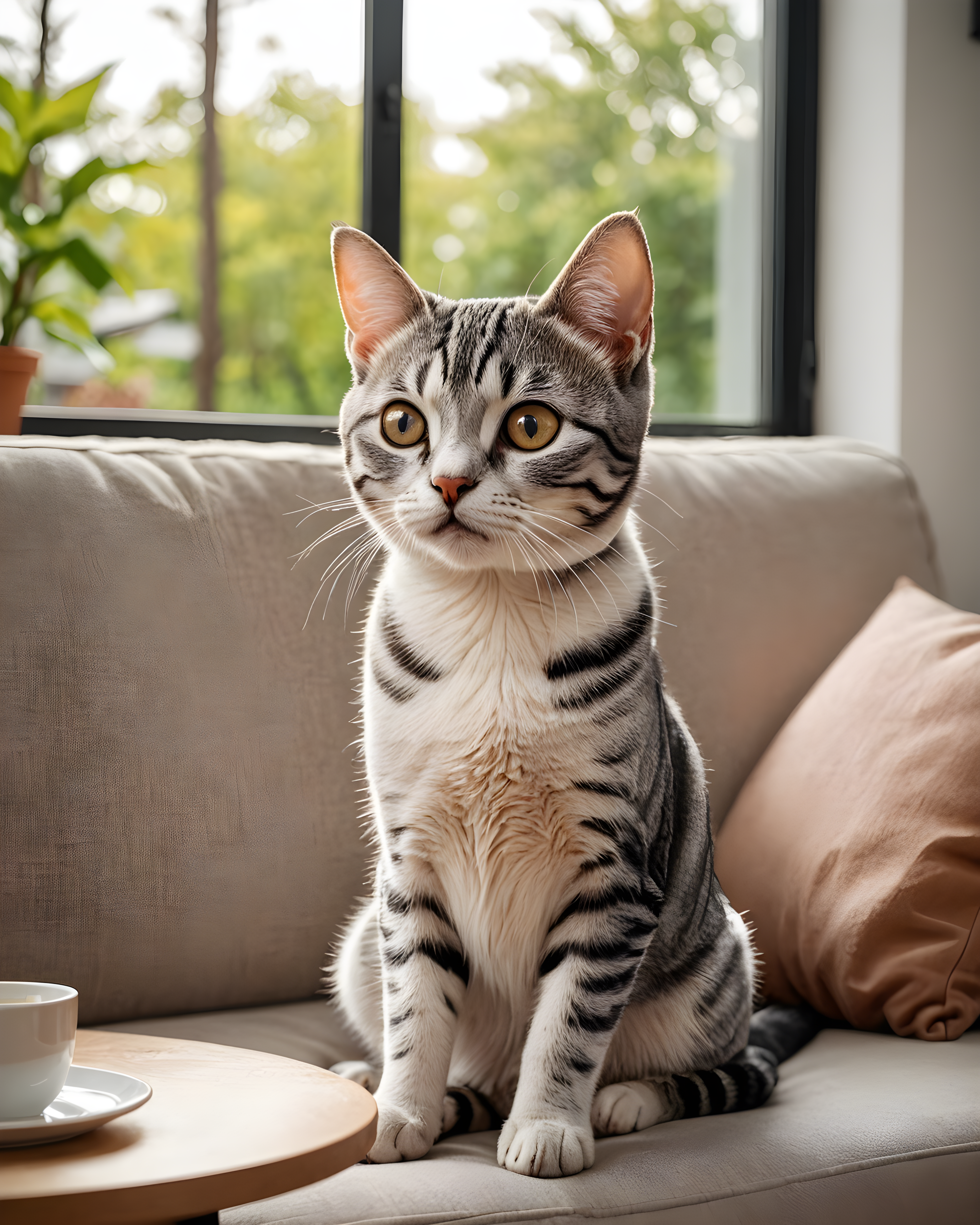 American Shorthair — Cartoon / Kawaii (Lifestyle)