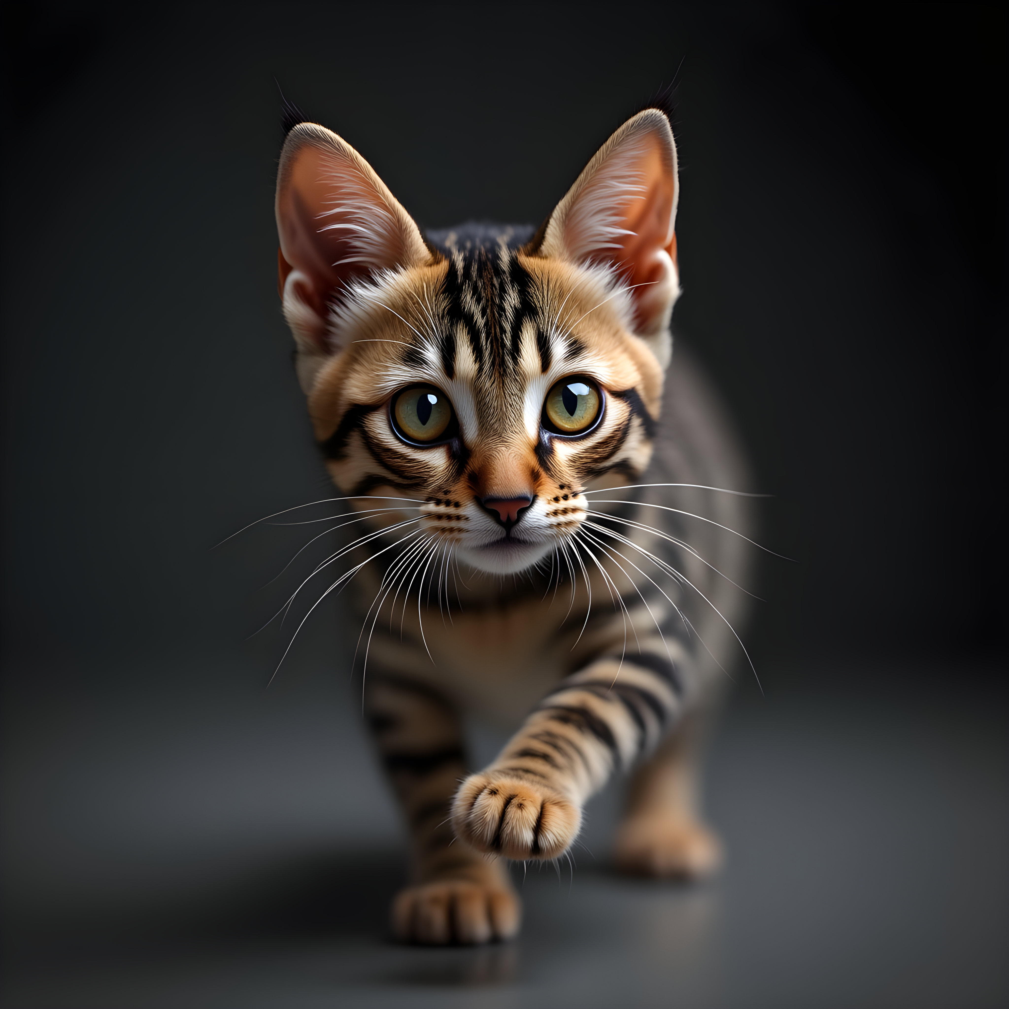 American Shorthair — Hyper-Realistic (Energetic)