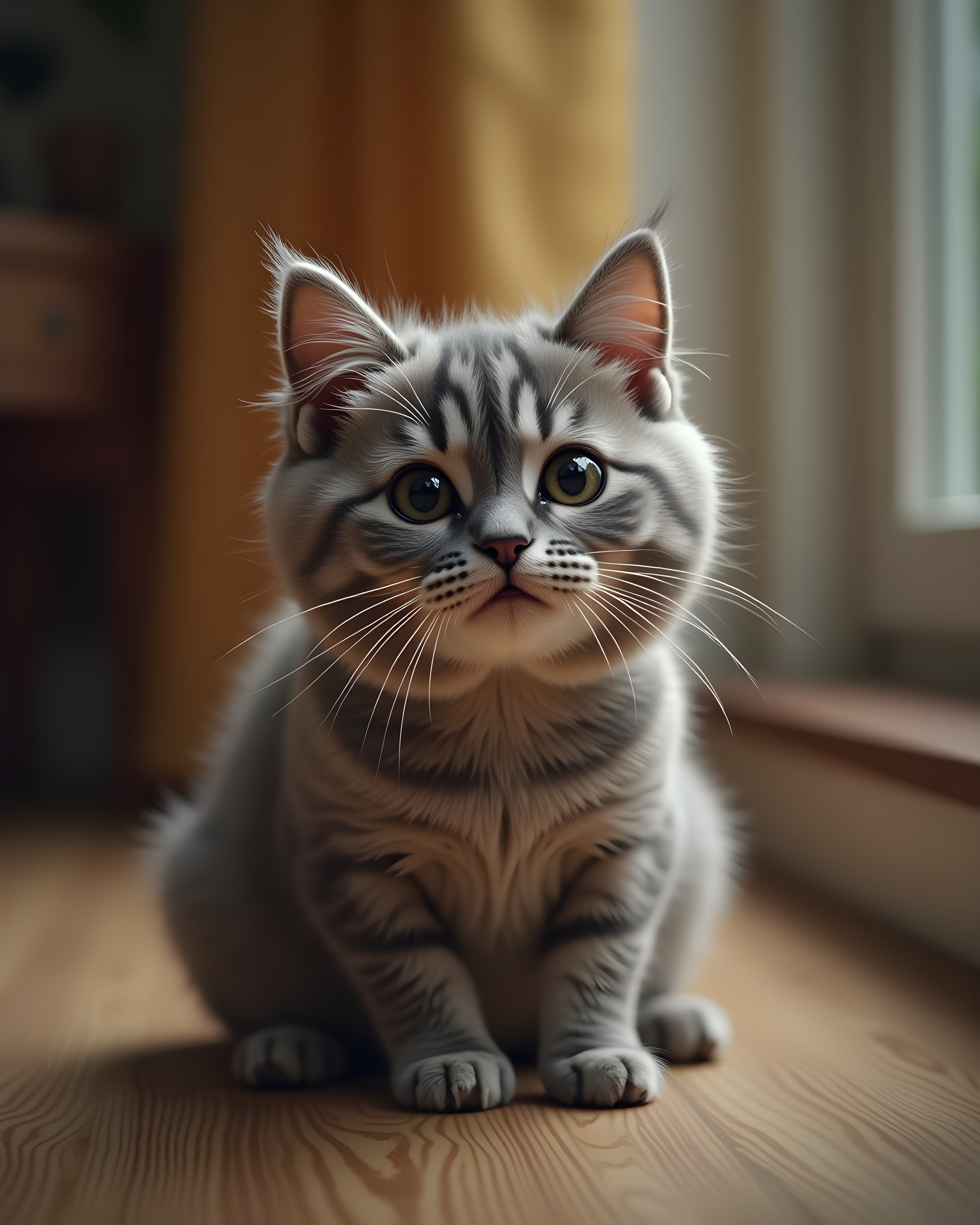 American Shorthair — Hyper-Realistic (Funny)