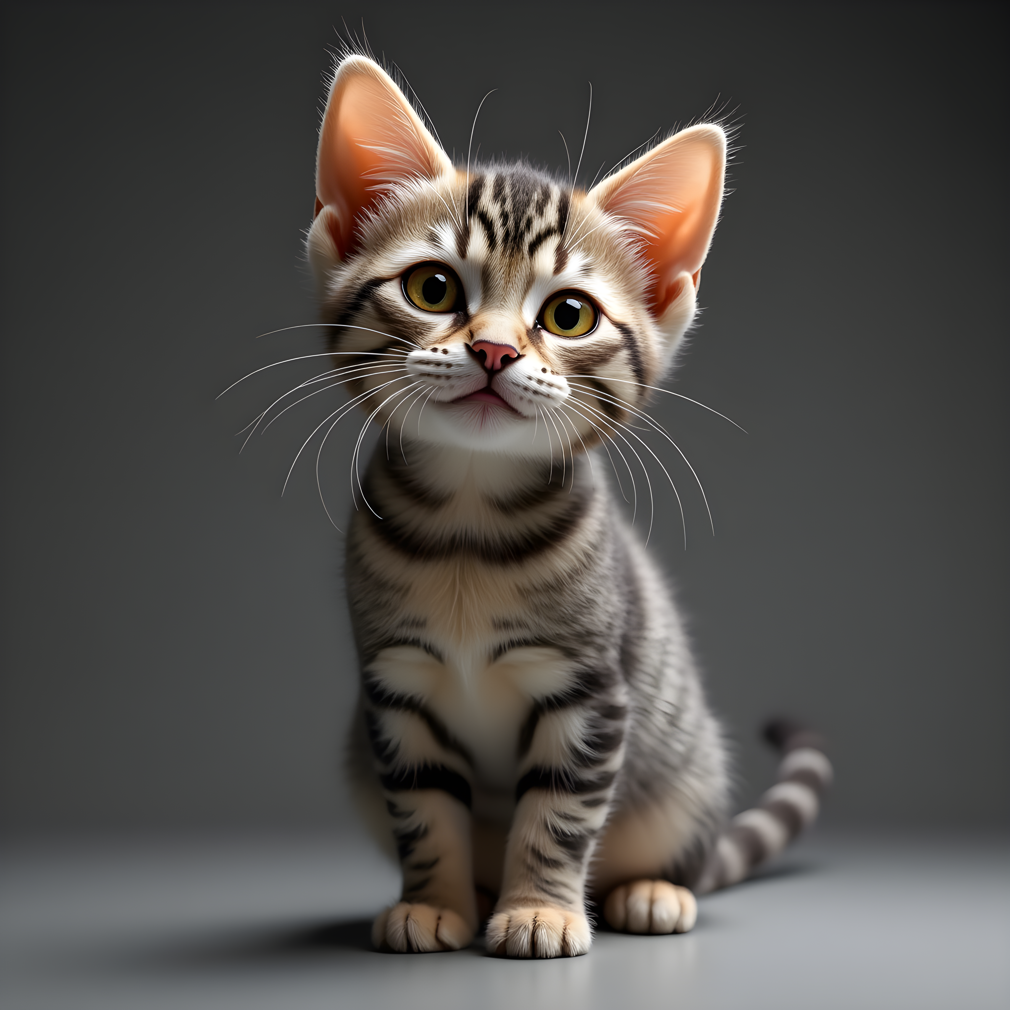 American Shorthair — Hyper-Realistic (Funny)