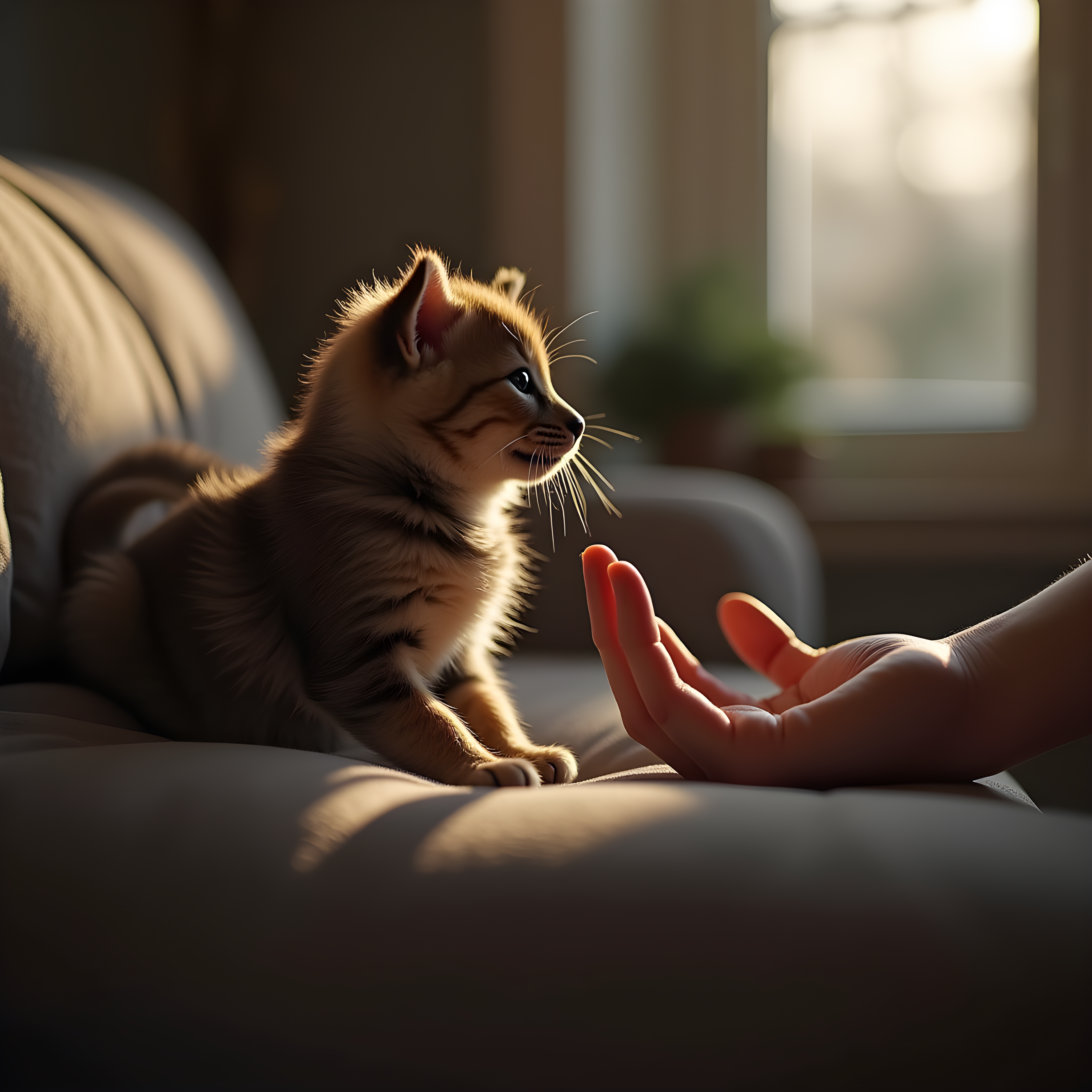 American Shorthair — Hyper-Realistic (Lifestyle)