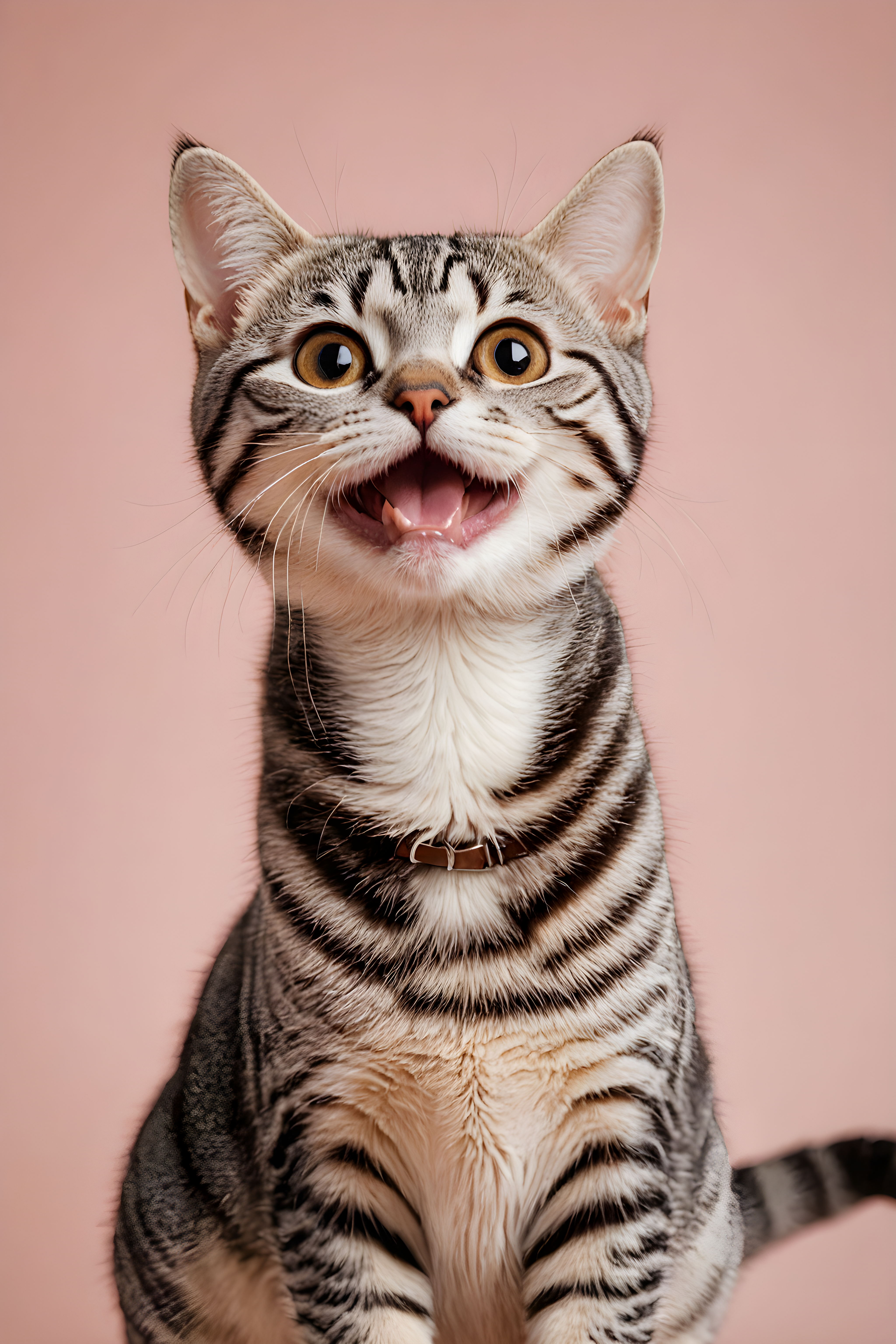 American Shorthair — Modern Aesthetic (Happy)