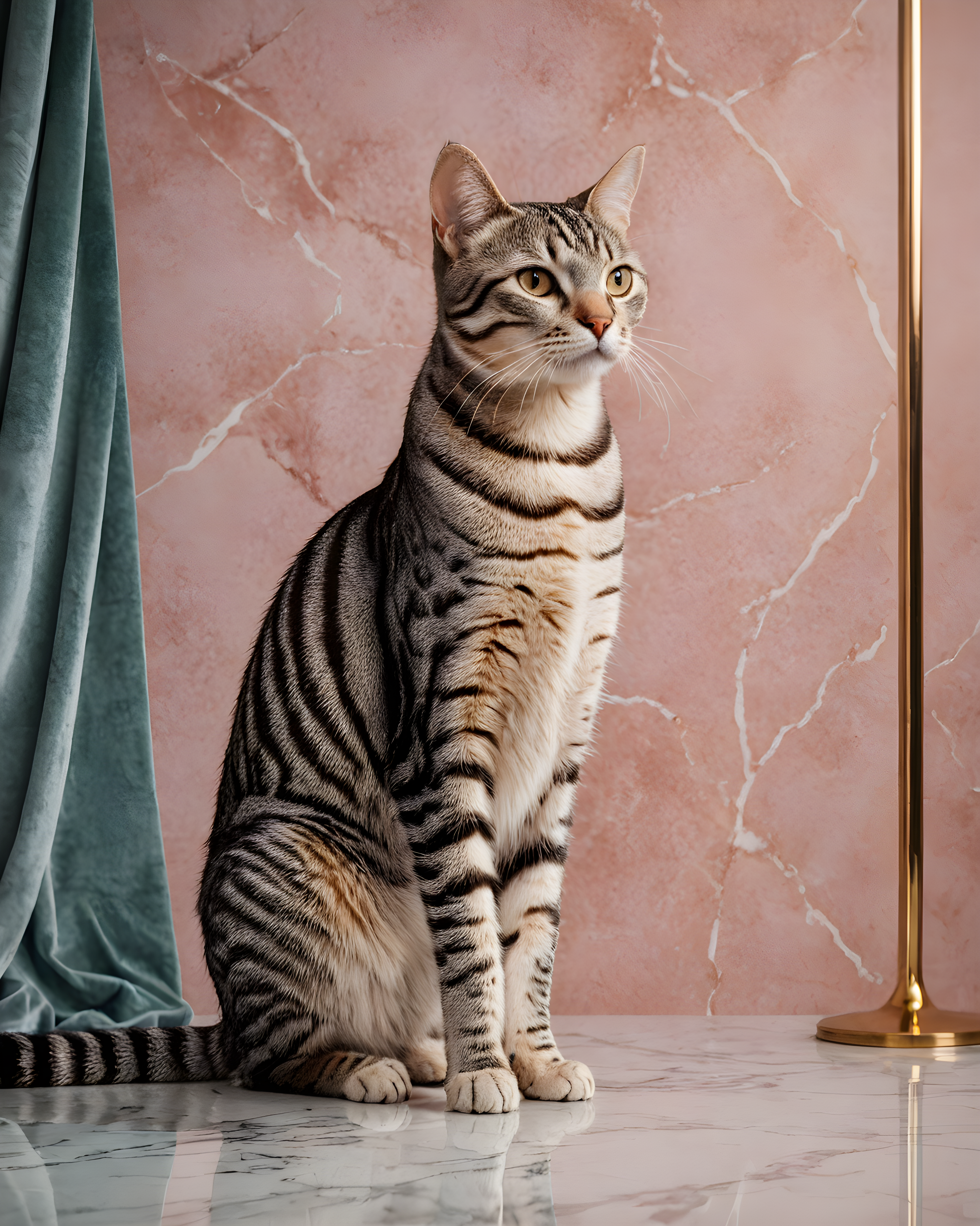 American Shorthair — Modern Aesthetic (Luxury)