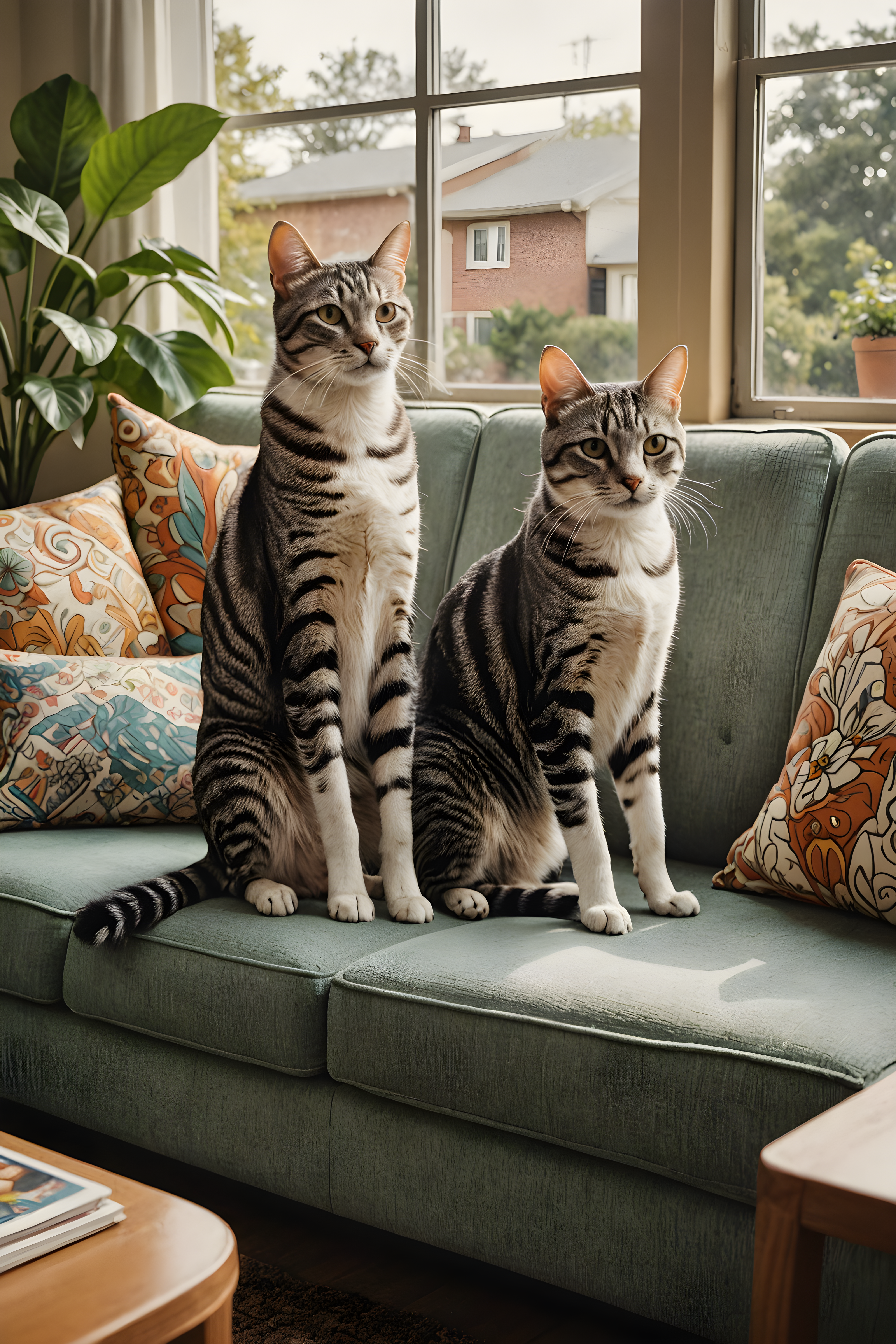 American Shorthair — Retro (Lifestyle)