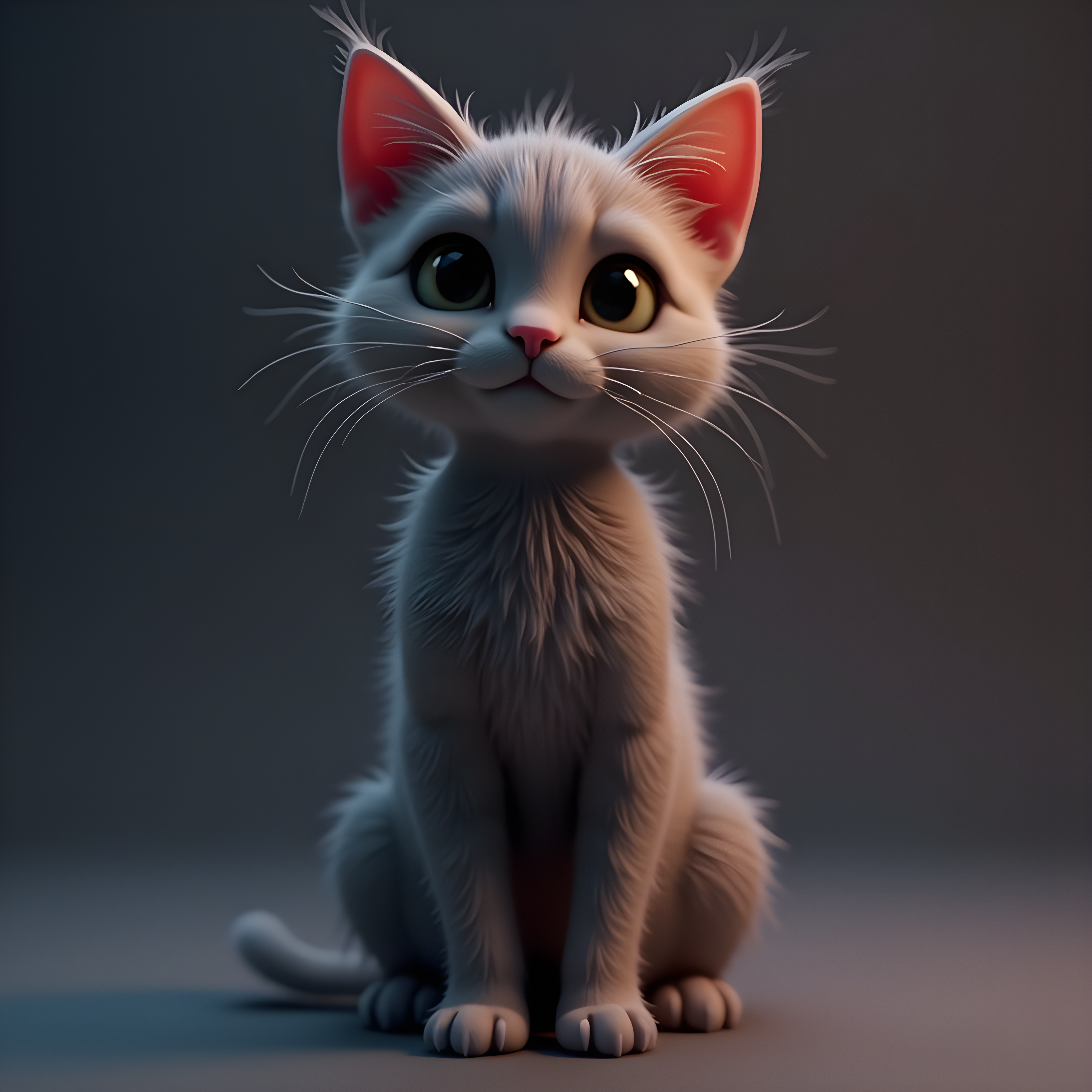American Shorthair — 3D Render (Aesthetic)