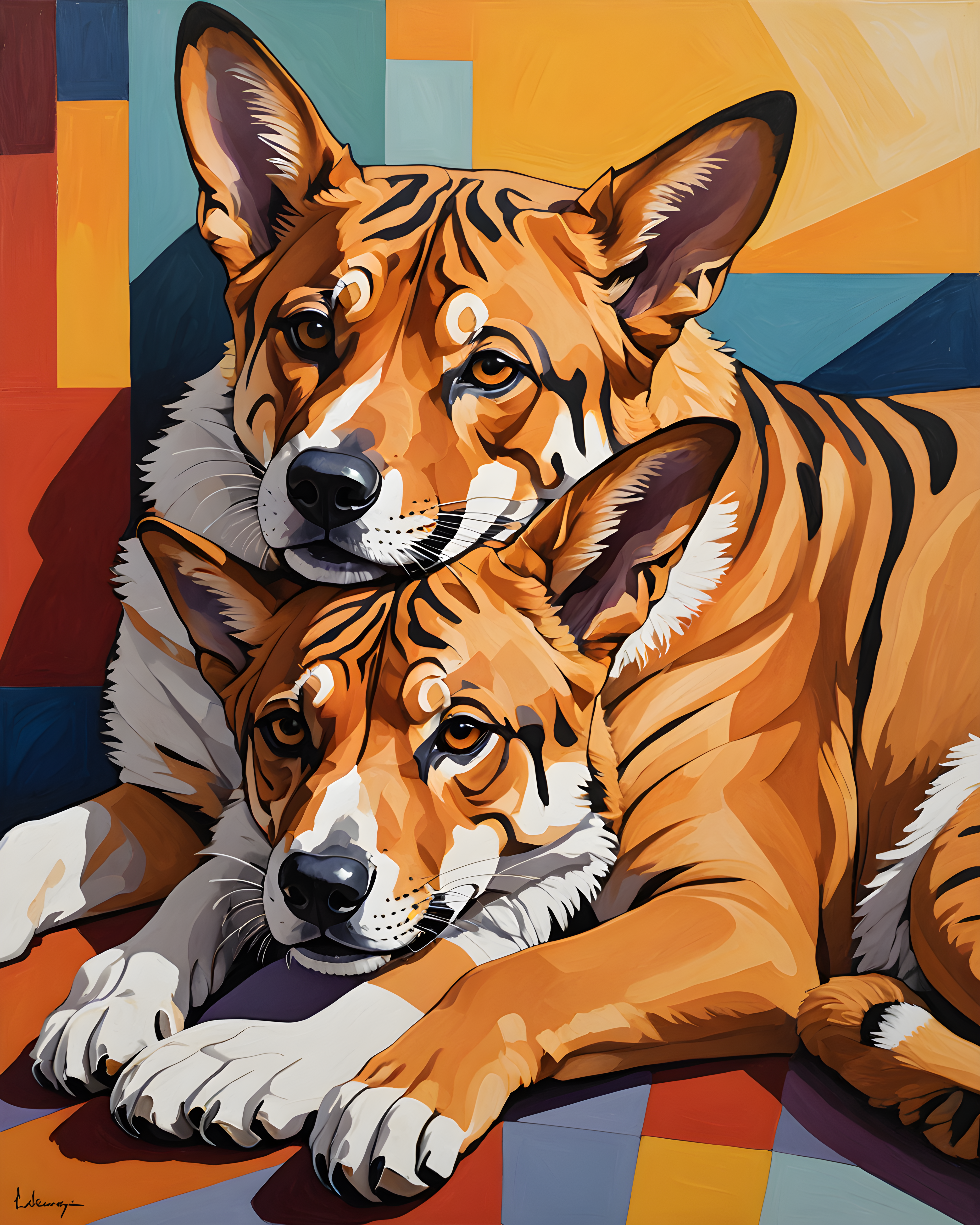 Bengal — Abstract (Sleepy)