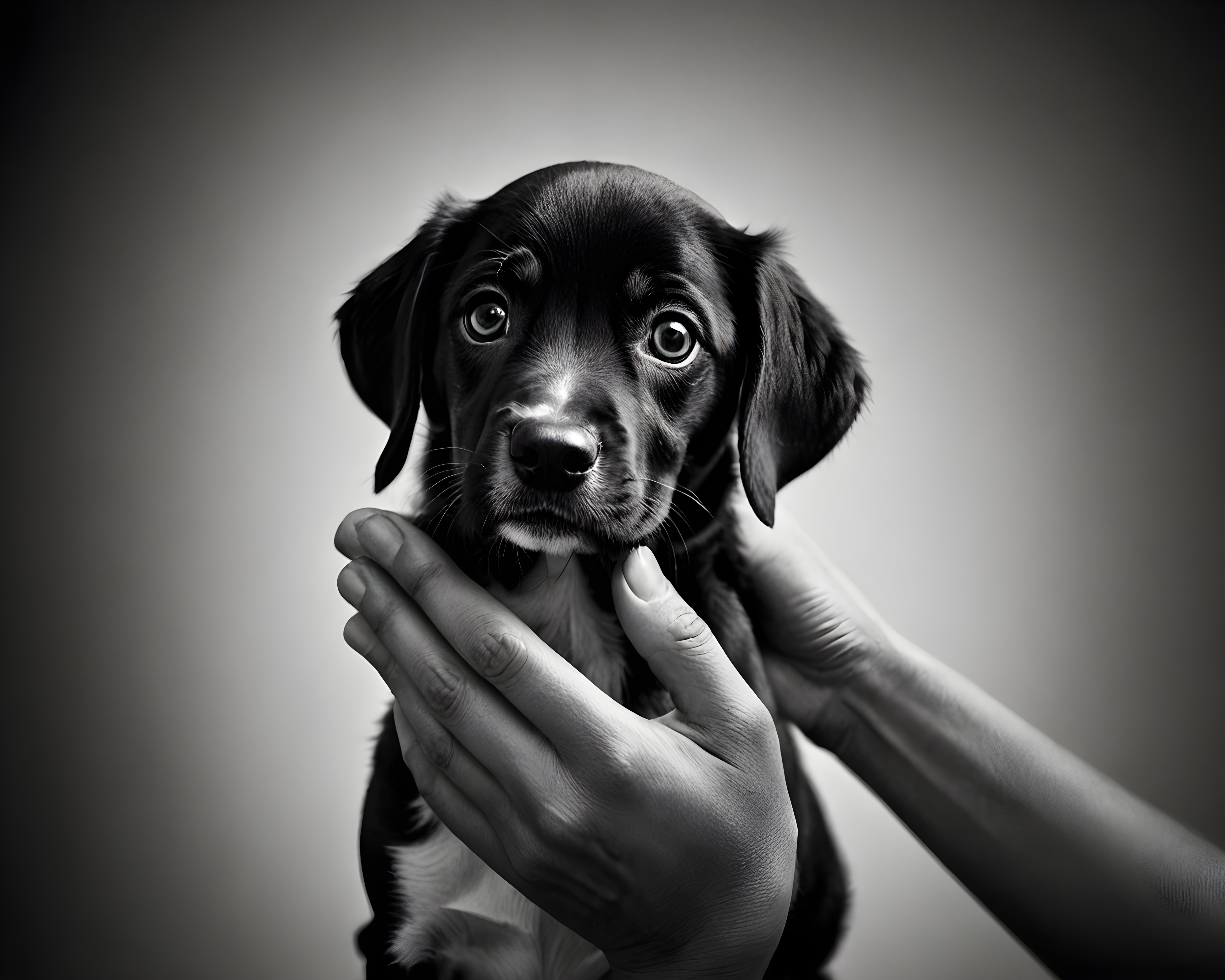 Bengal — Black & White (Cute)
