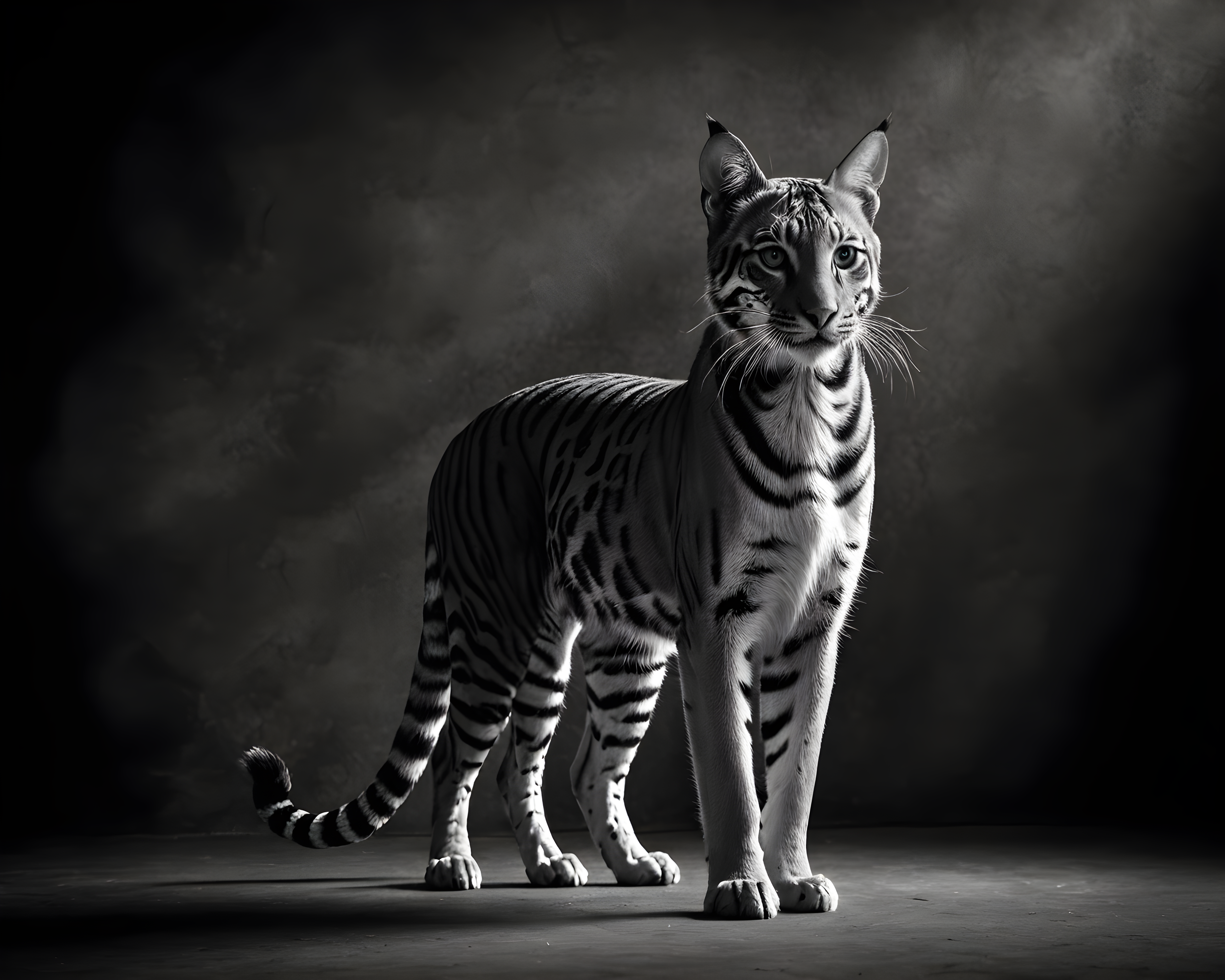 Bengal — Black & White (Romantic)