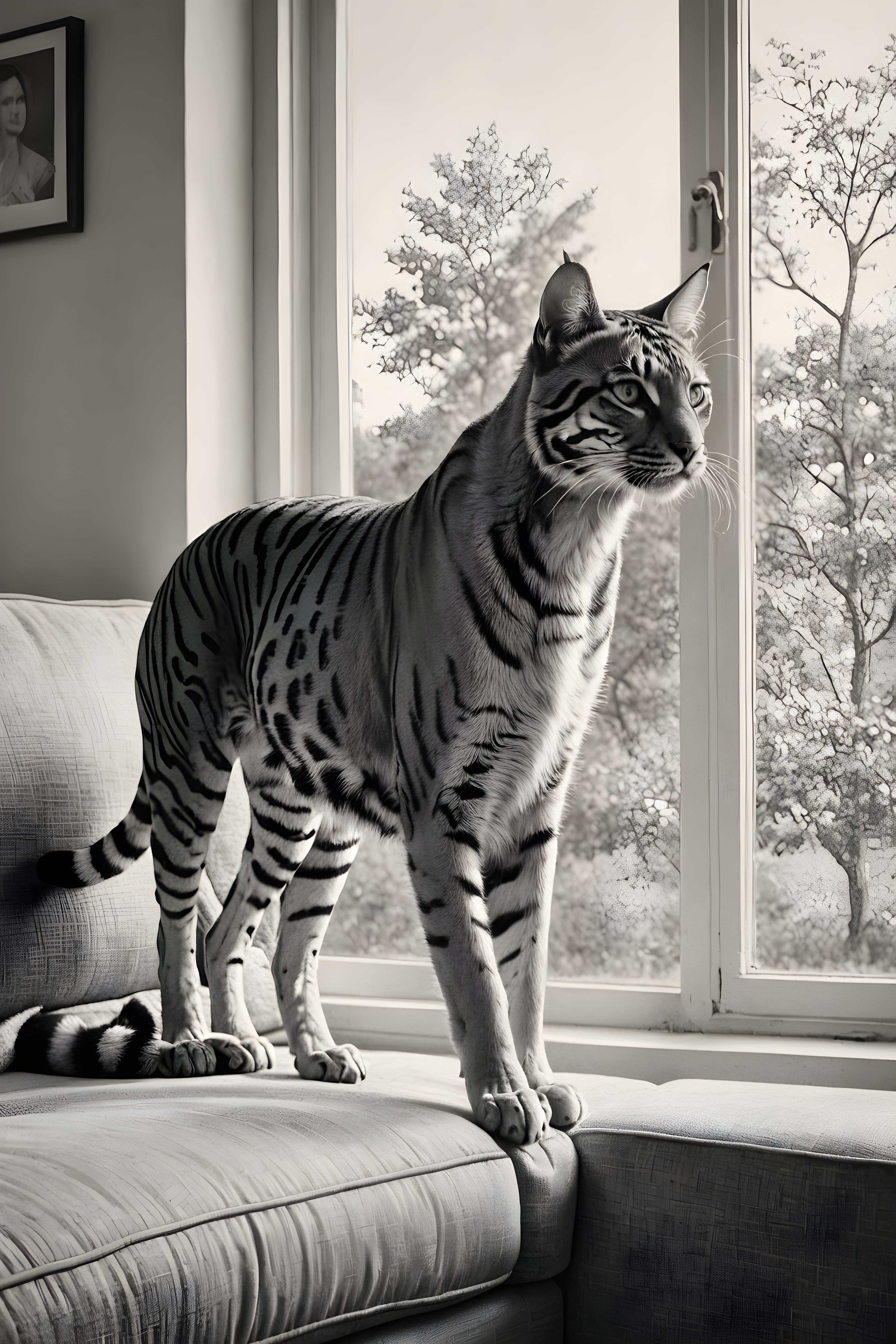Bengal — Pencil Sketch (Lifestyle)