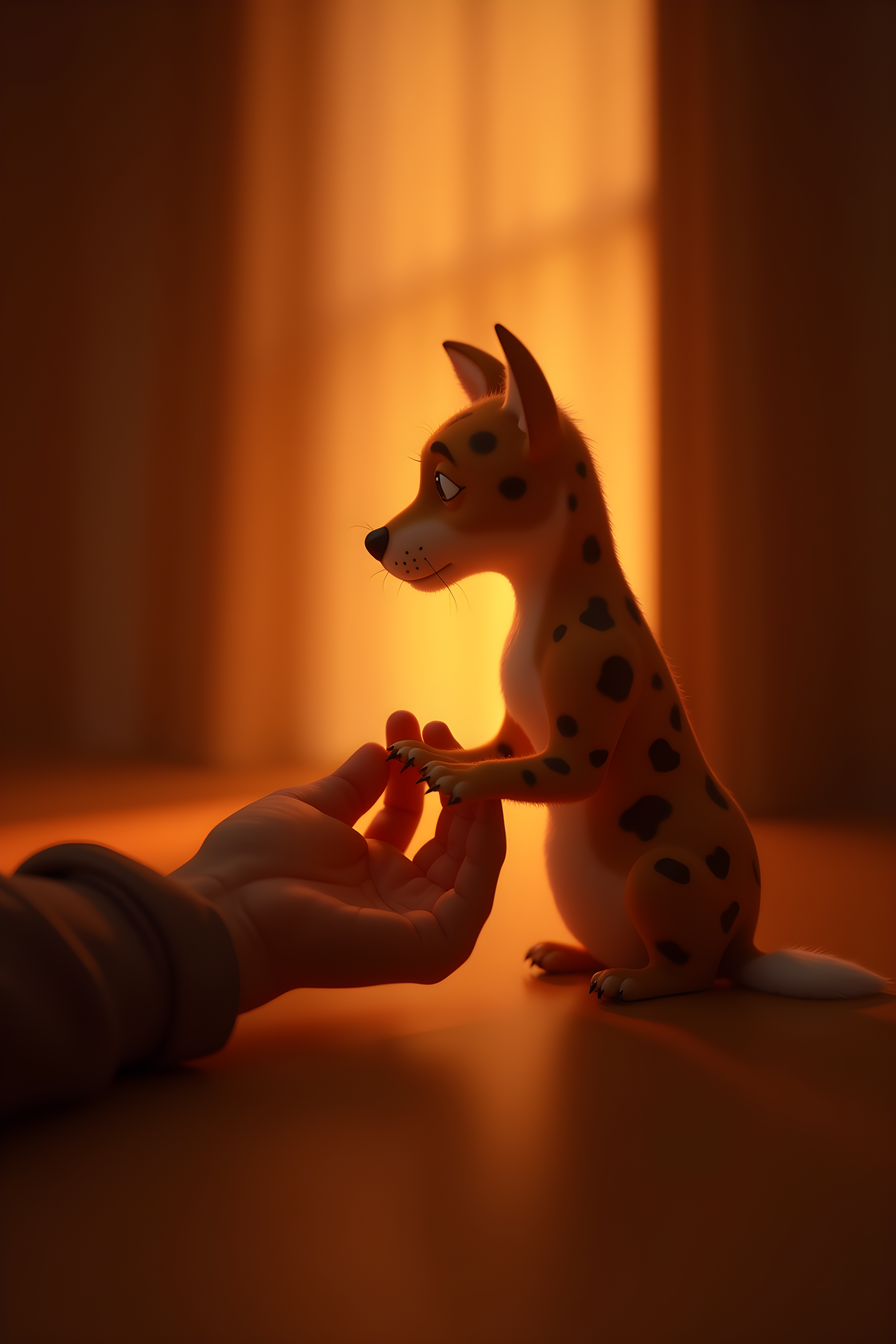 Bengal — 3D Render (Romantic)