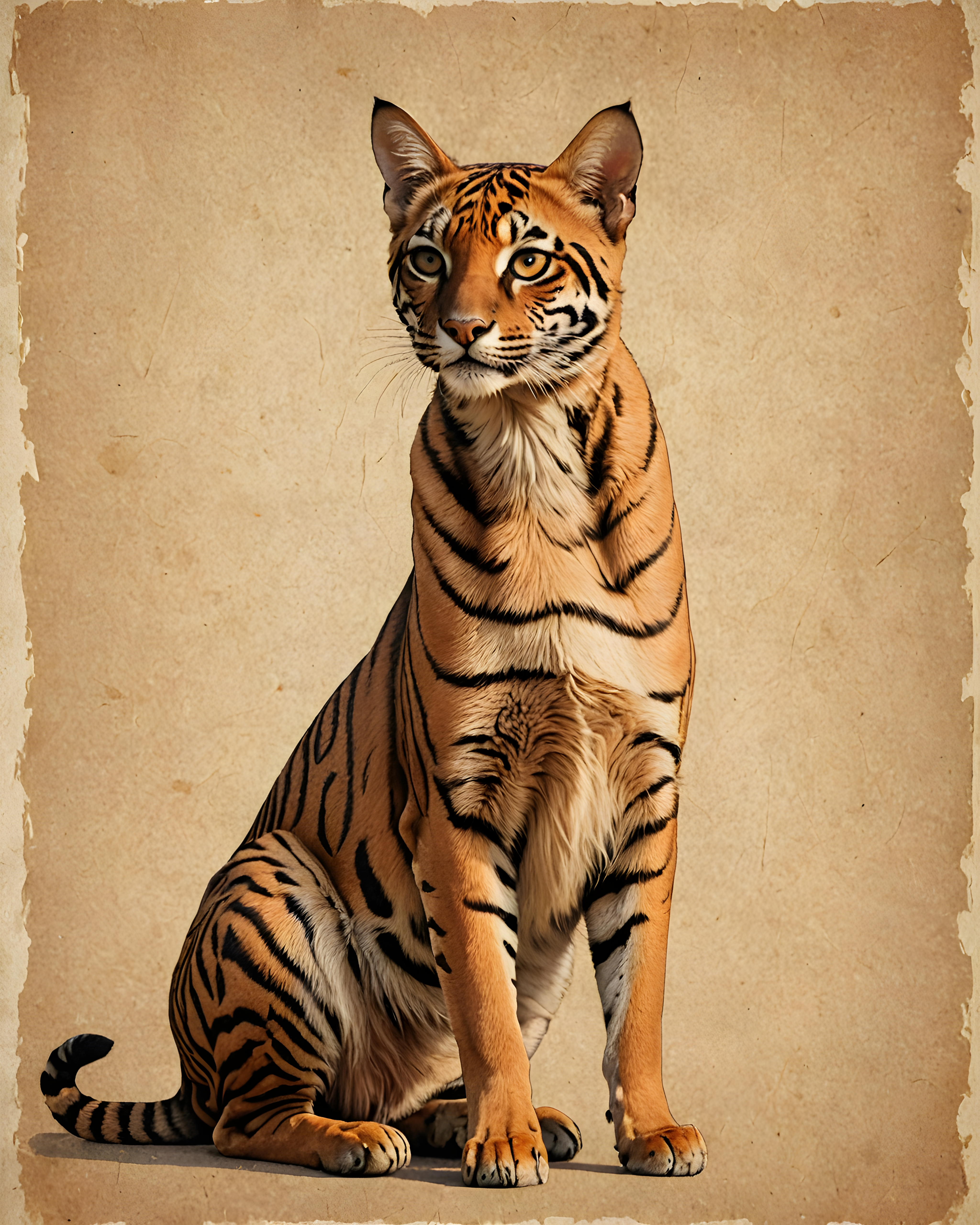 Bengal — Vintage Poster (Romantic)