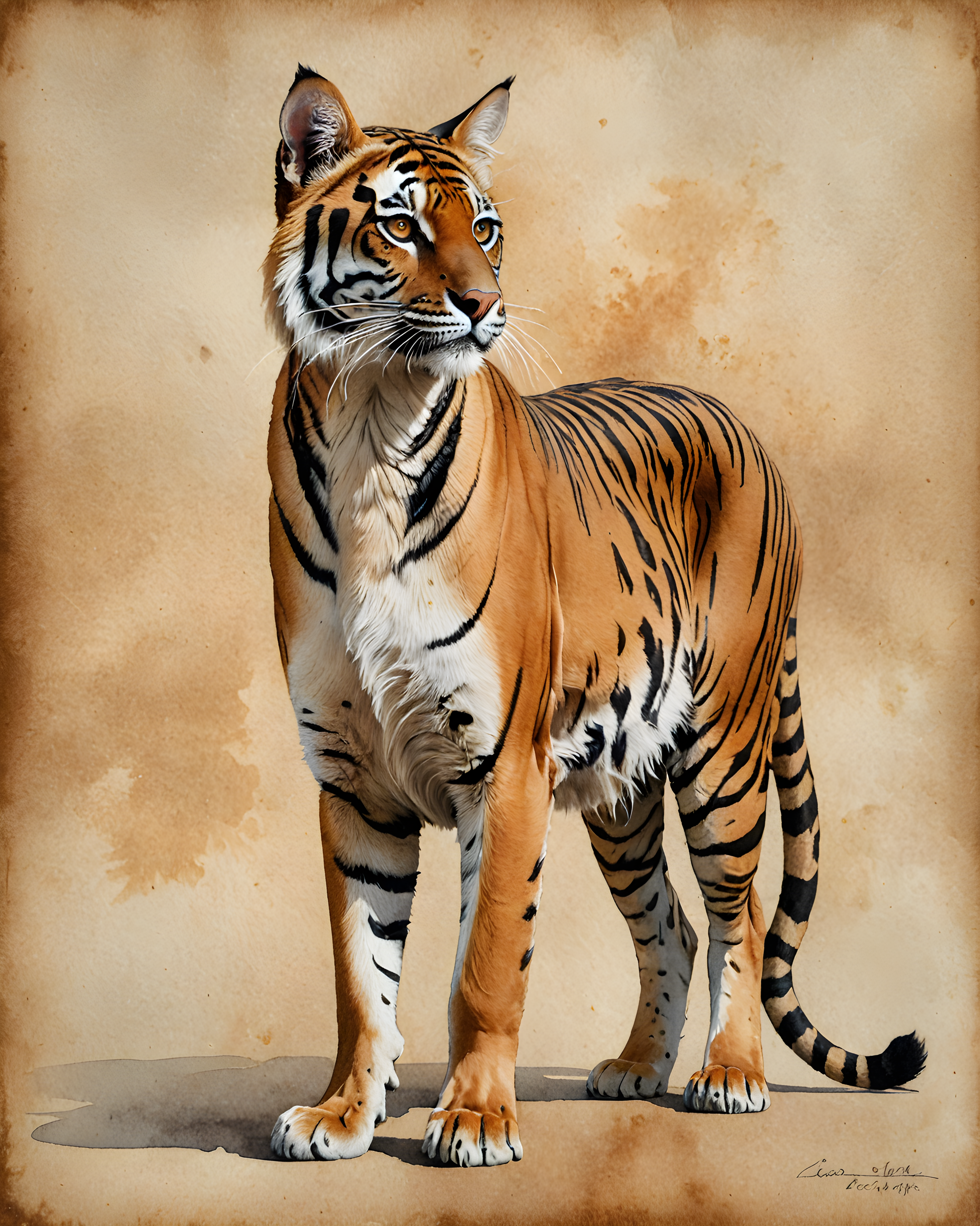 Bengal — Watercolor (Emotional)