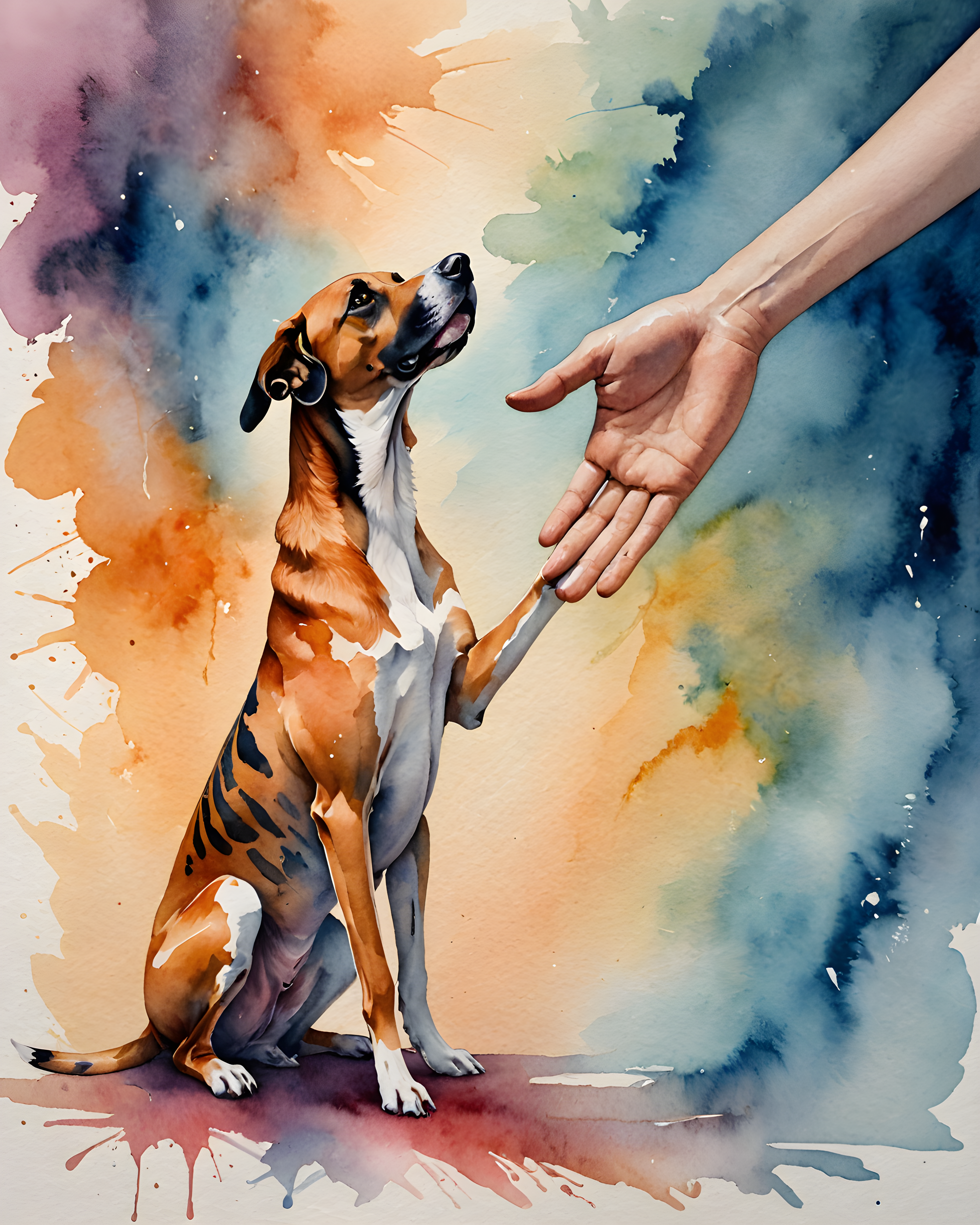 Bengal — Watercolor (Fantasy)
