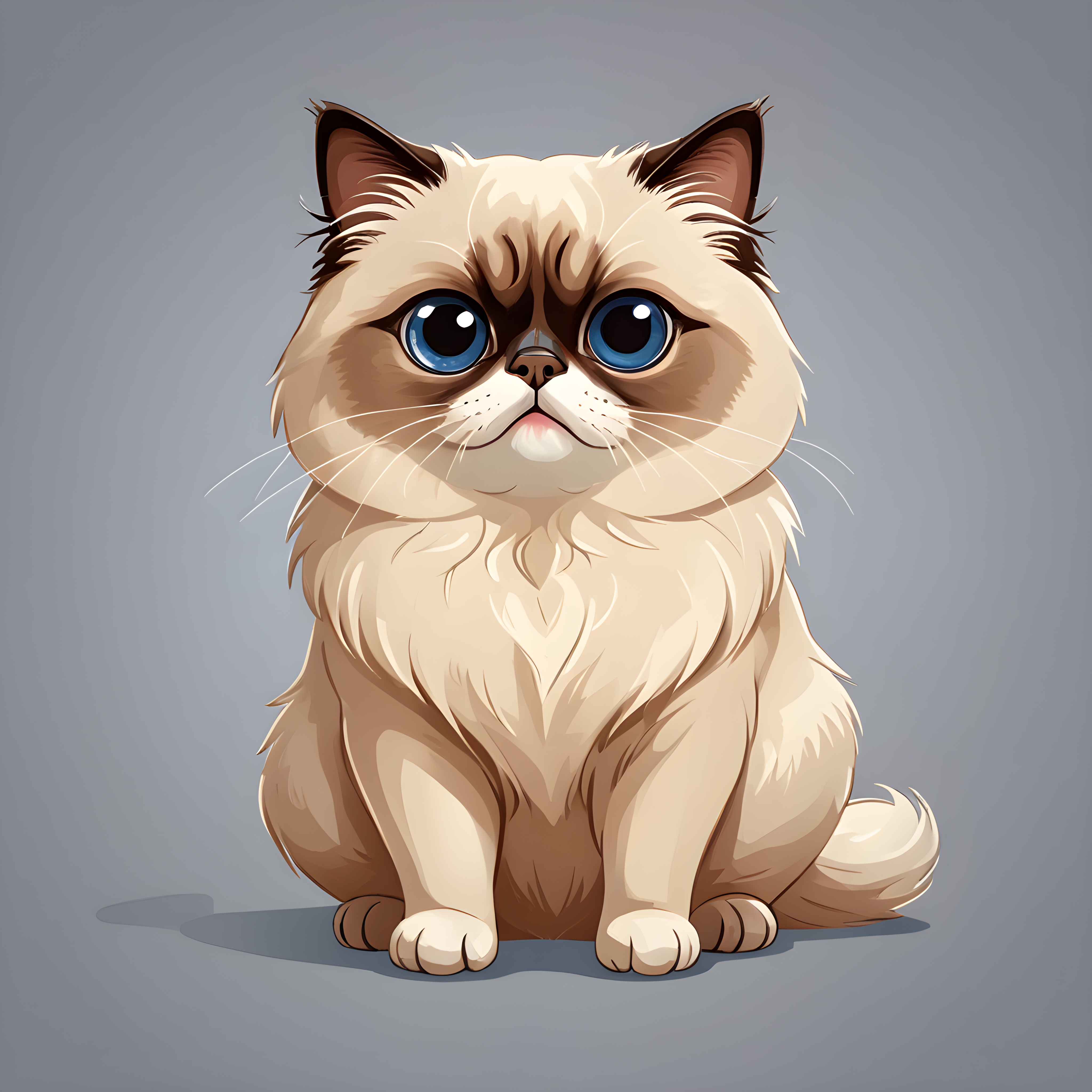 Birman — Cartoon / Kawaii (Savage)