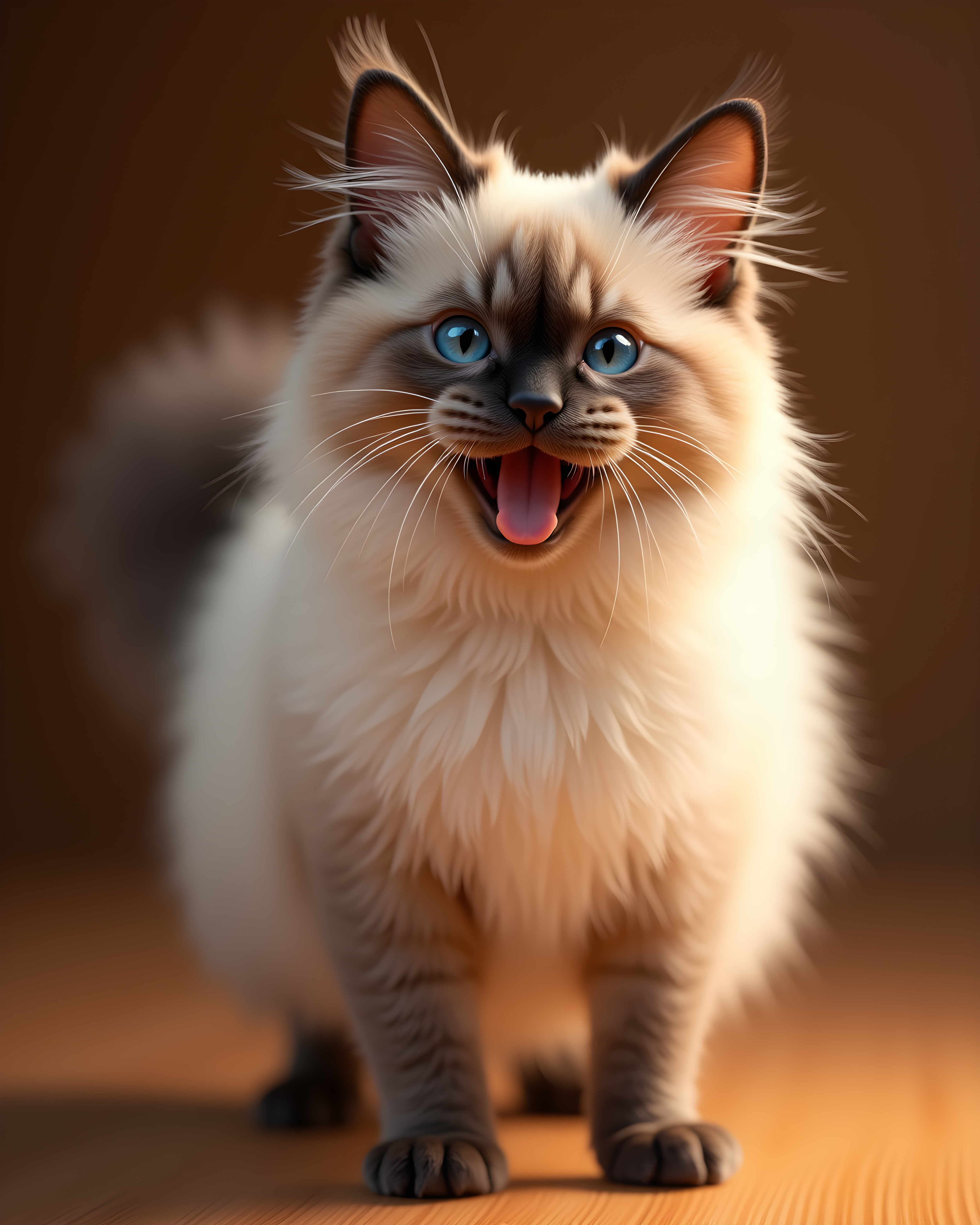 Birman — Hyper-Realistic (Happy)