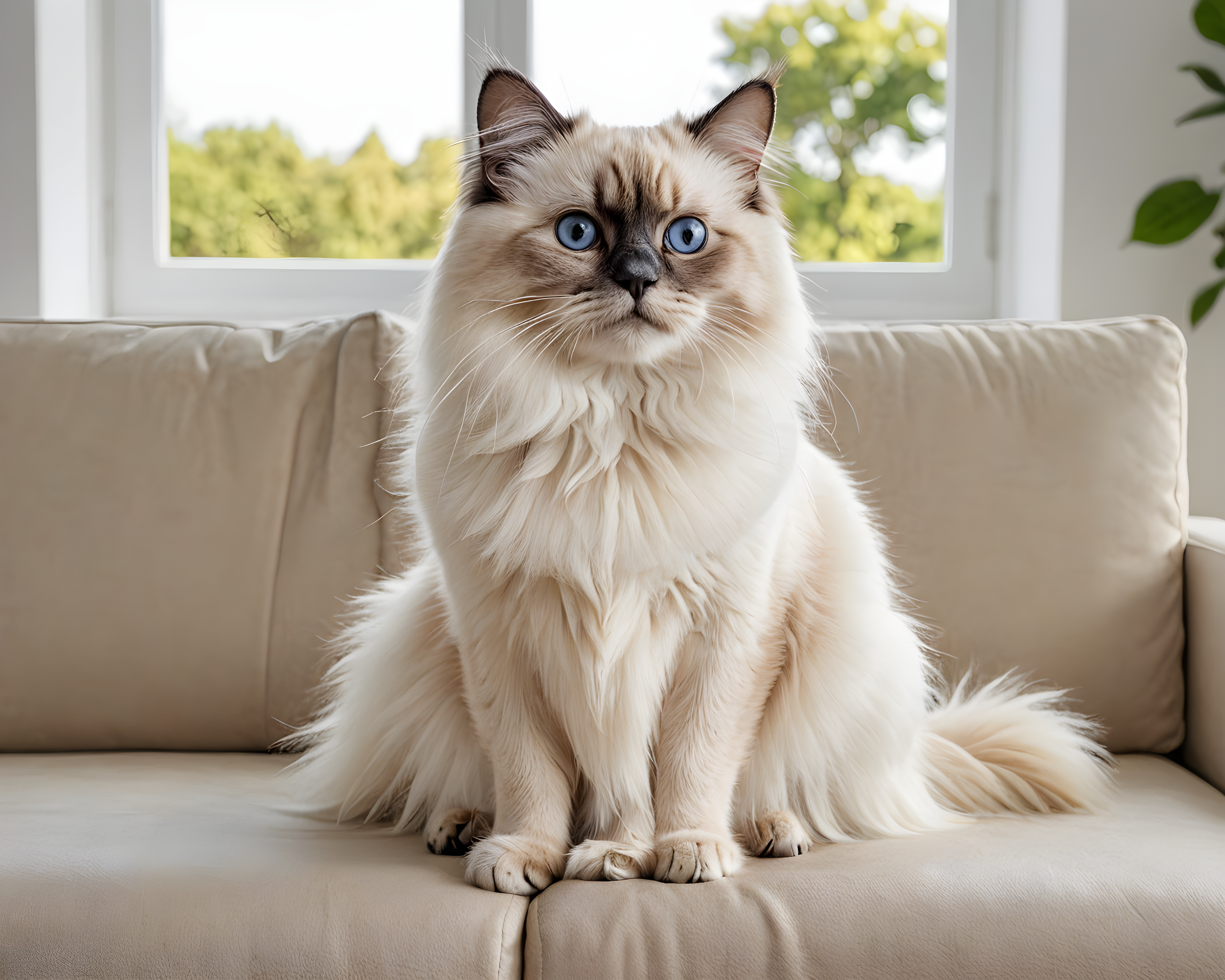 Birman — Line Art (Lifestyle)