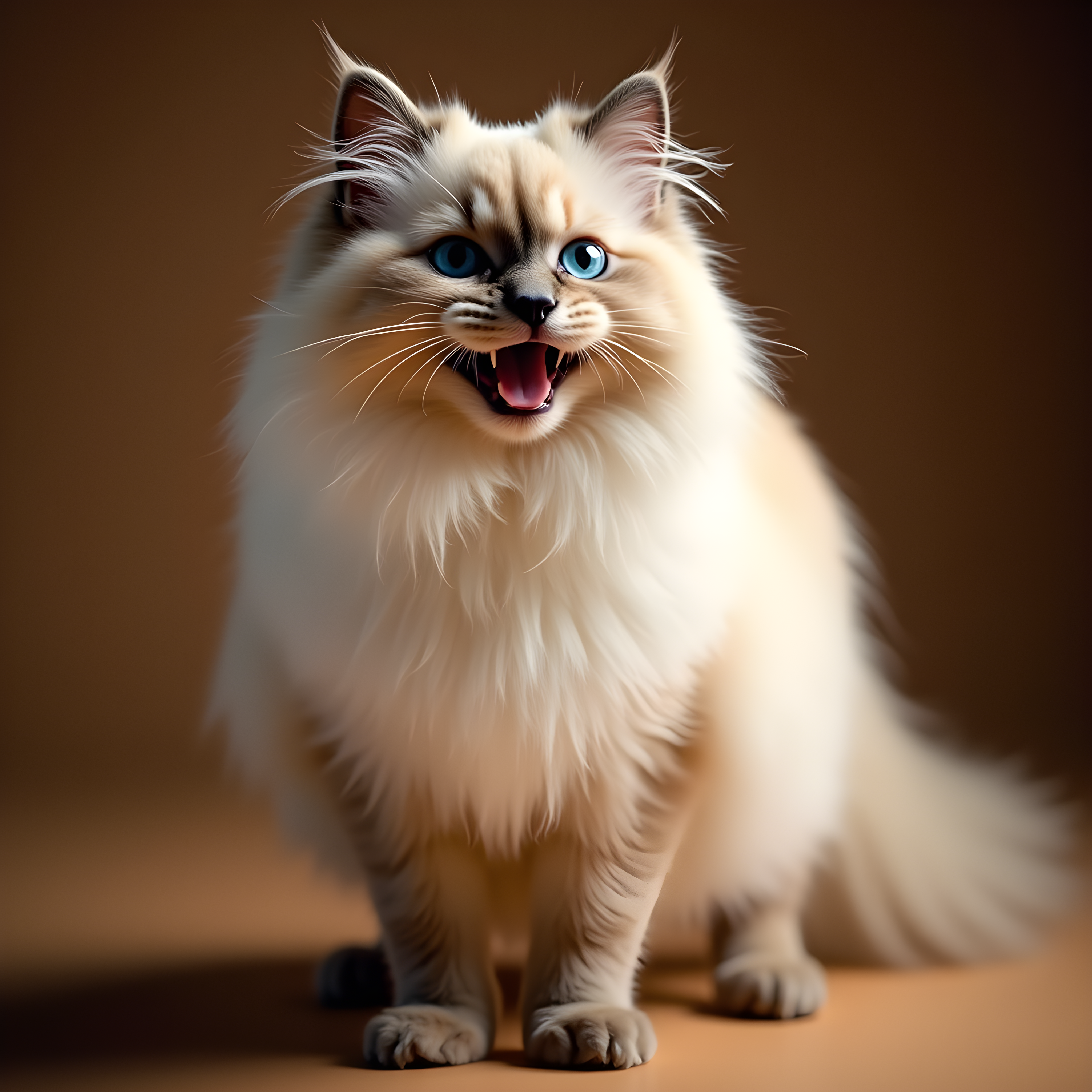 Birman — Realistic (Happy)