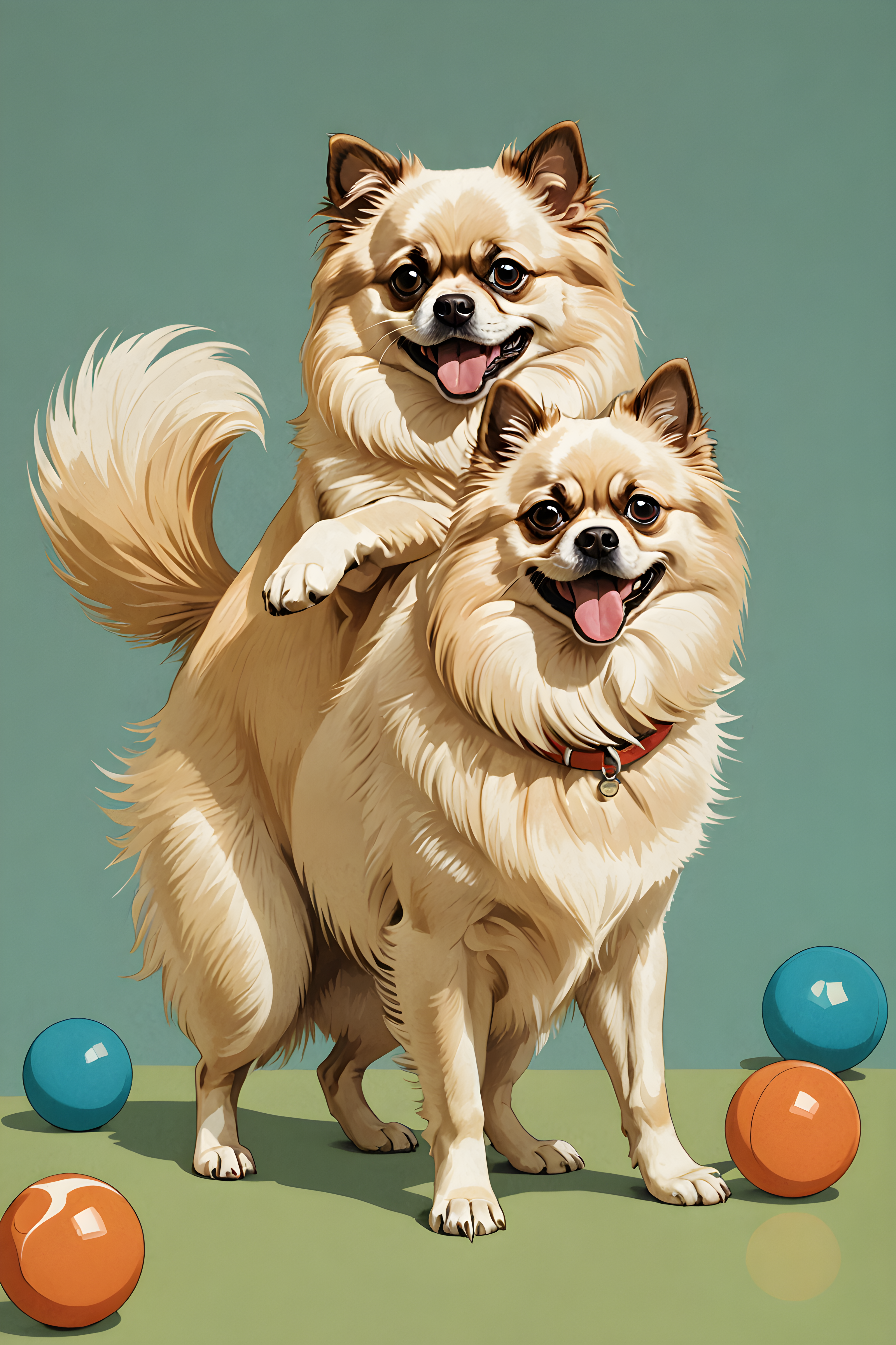 Birman — Retro (Playful)