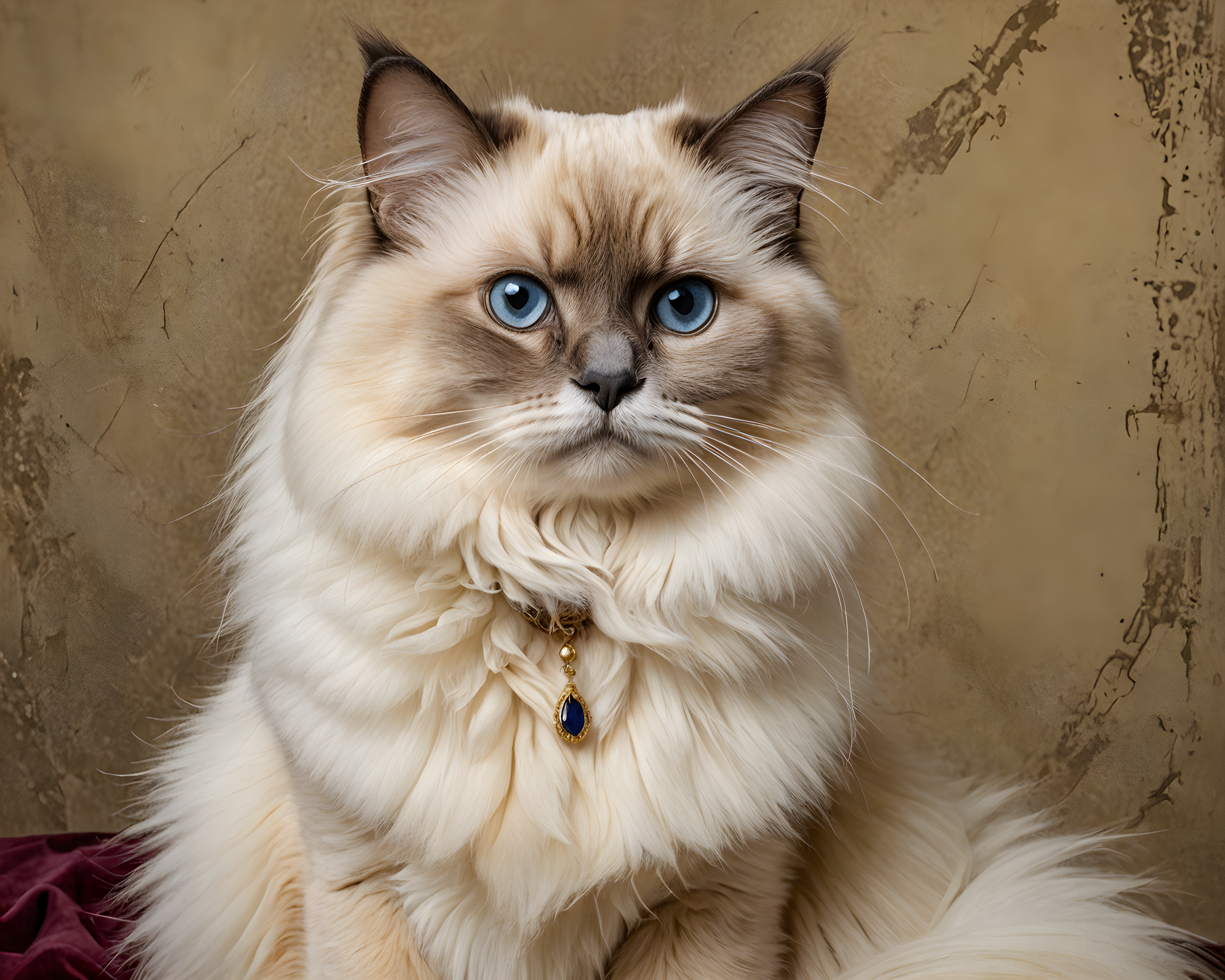 Birman — Pencil Sketch (Luxury)