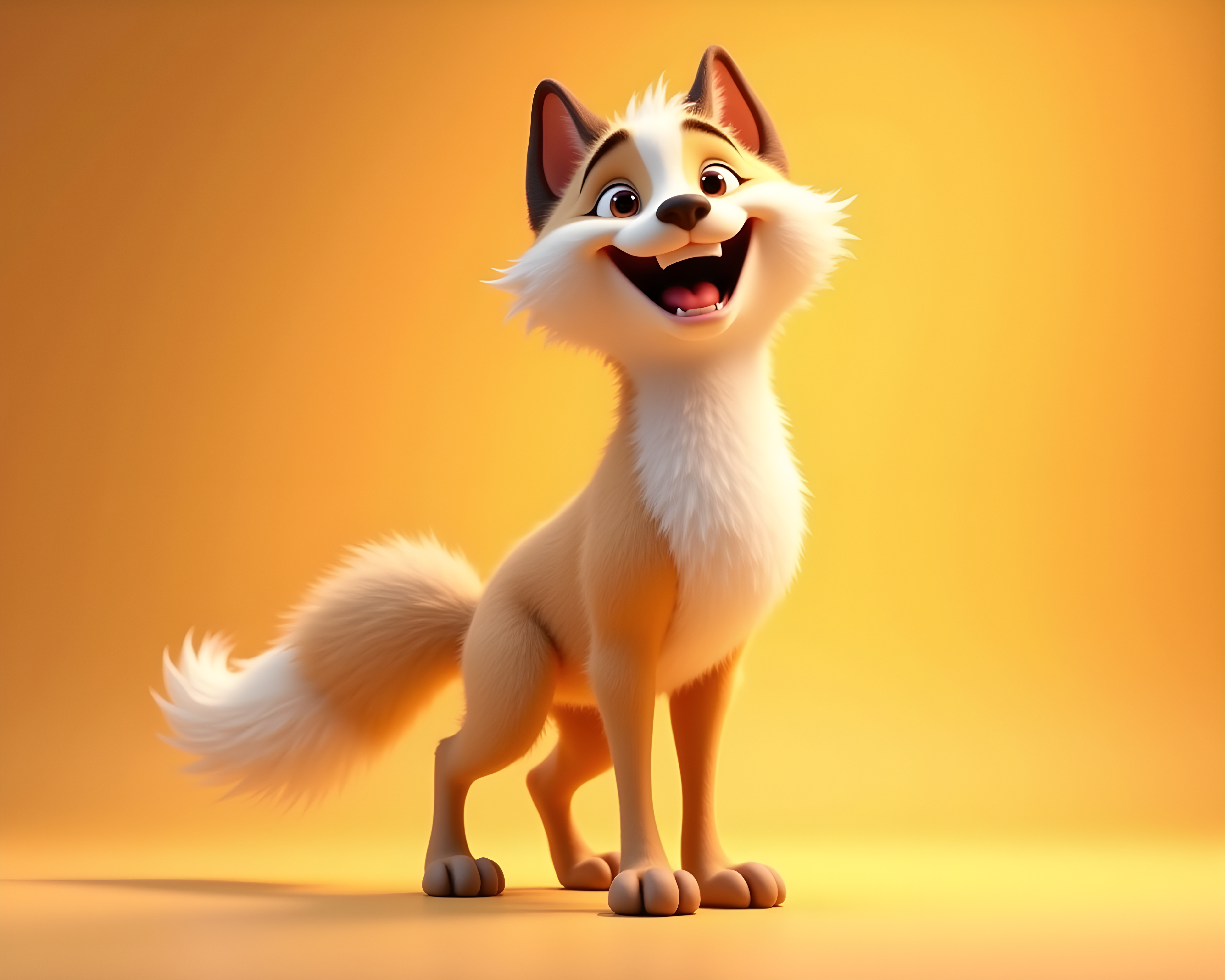 Birman — 3D Render (Happy)