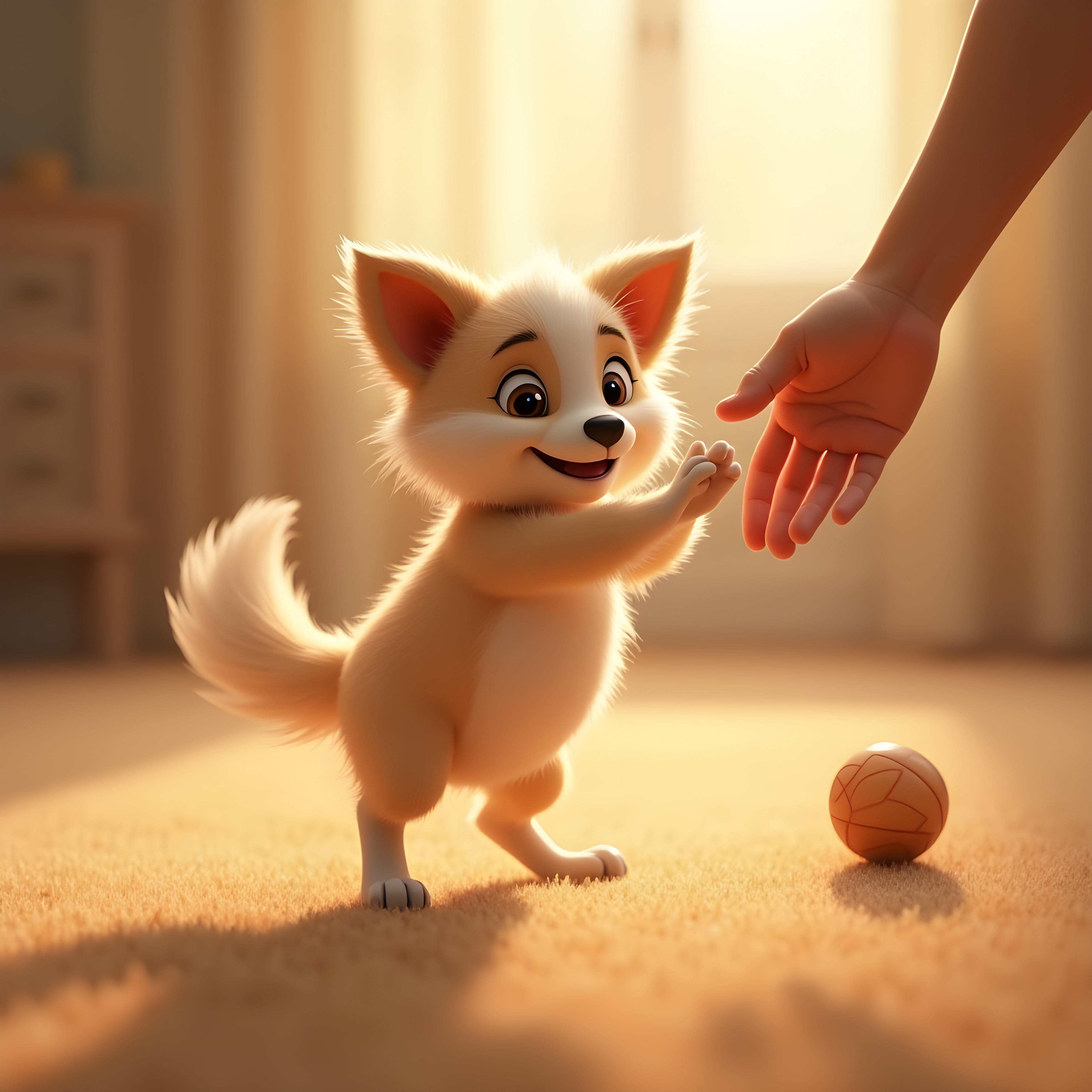 Birman — 3D Render (Playful)