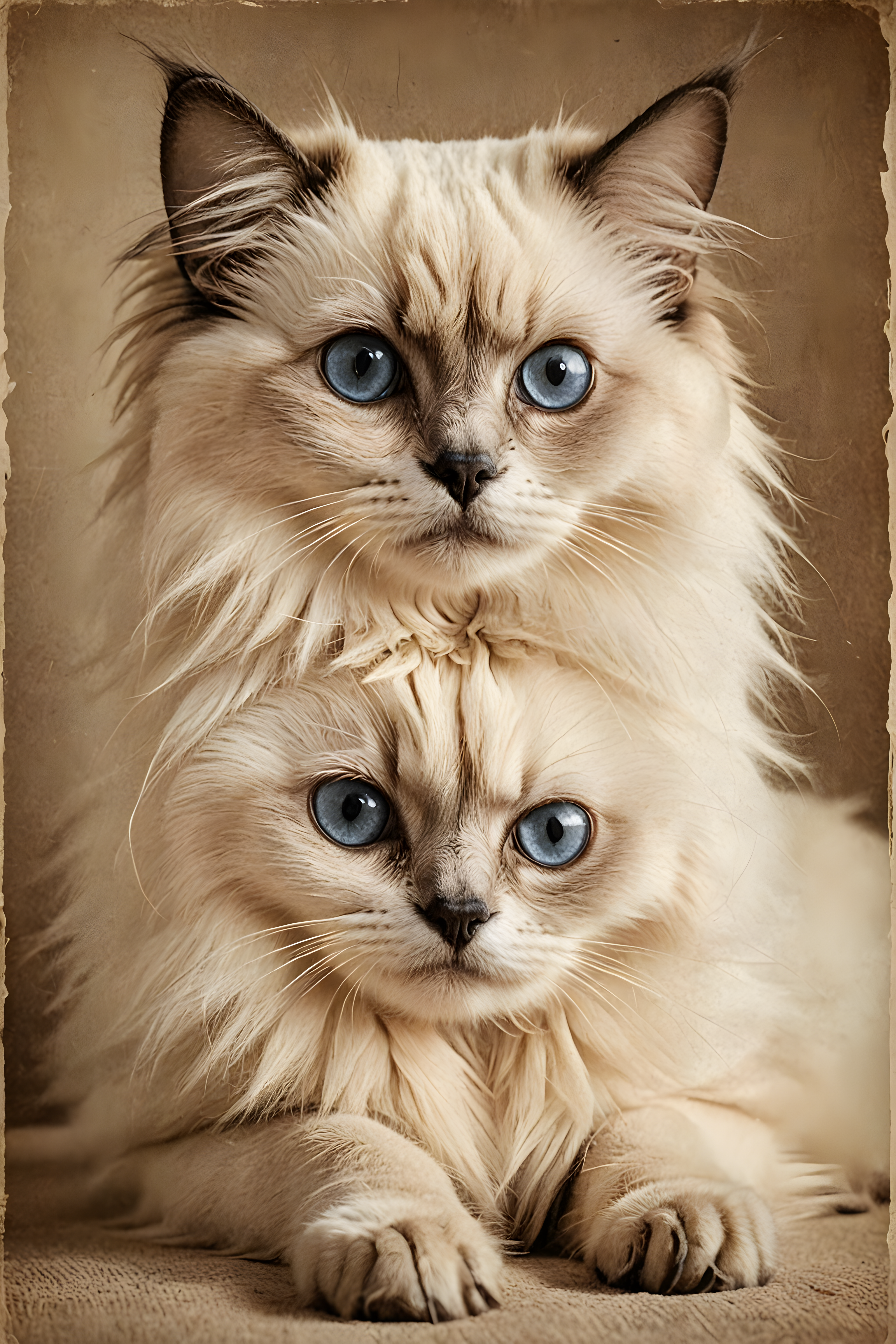Birman — Vintage Poster (Emotional)