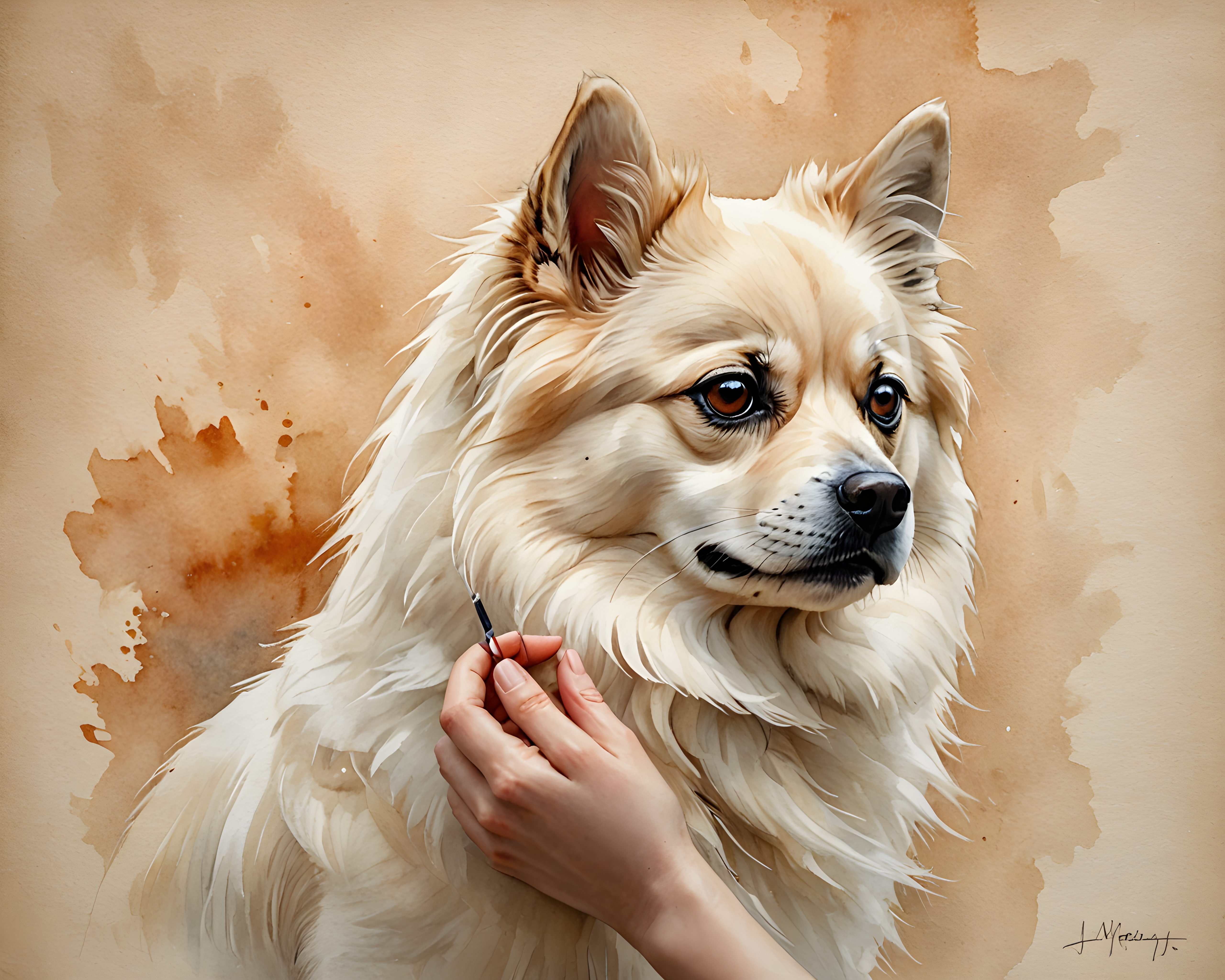 Birman — Watercolor (Emotional)