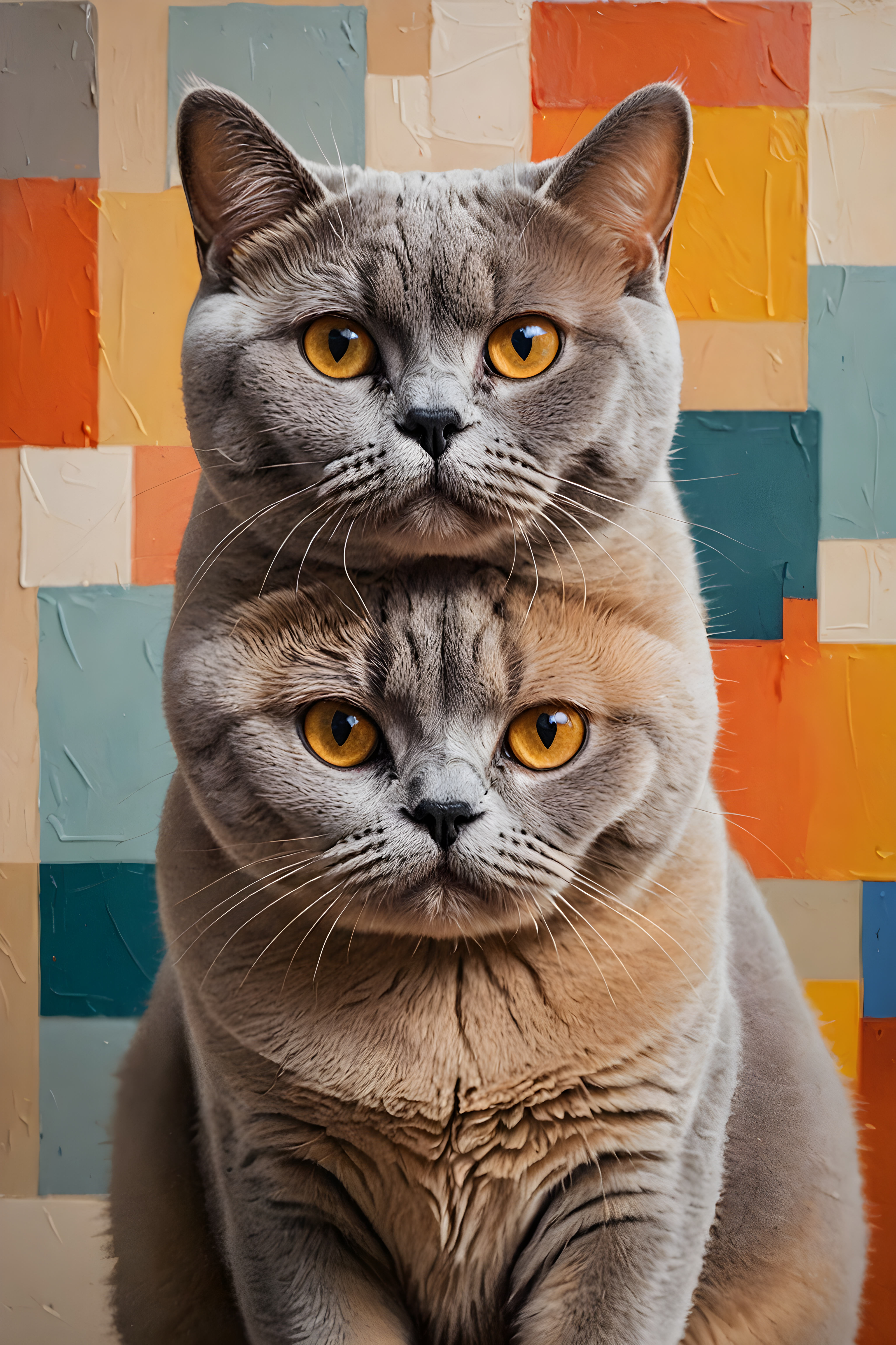 British Shorthair — Abstract (Romantic)
