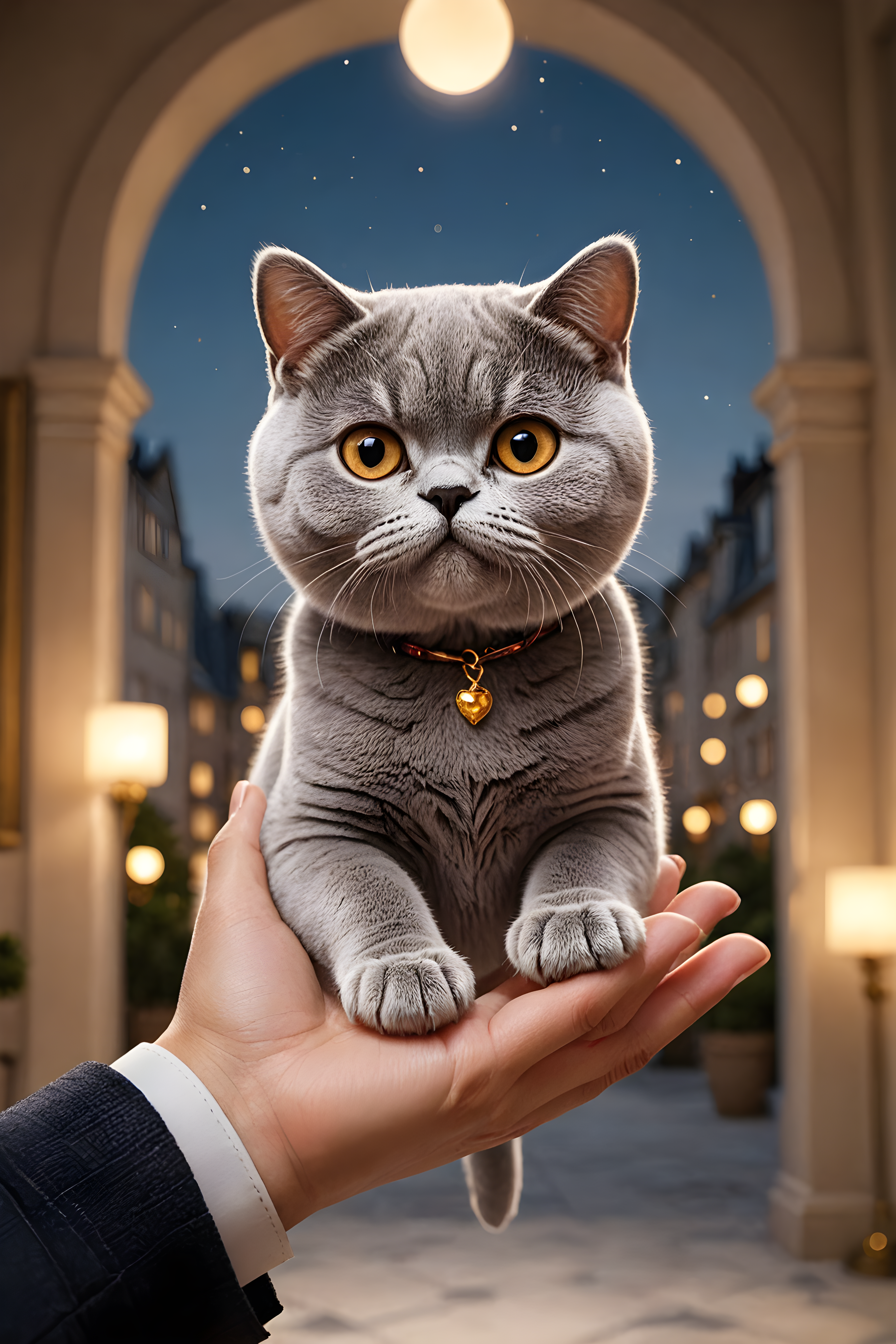 British Shorthair — Cartoon / Kawaii (Luxury)