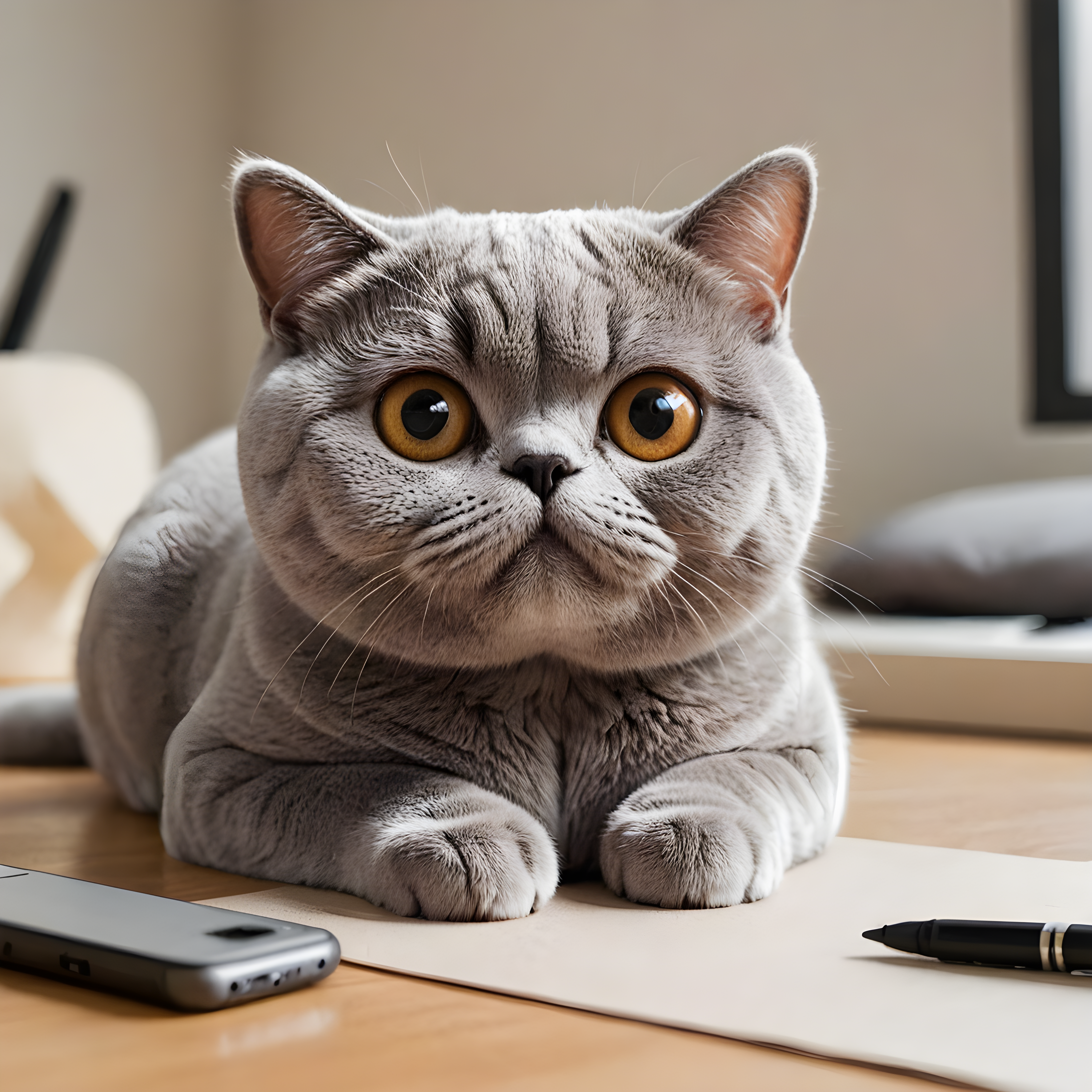 British Shorthair — Cartoon / Kawaii (Savage)