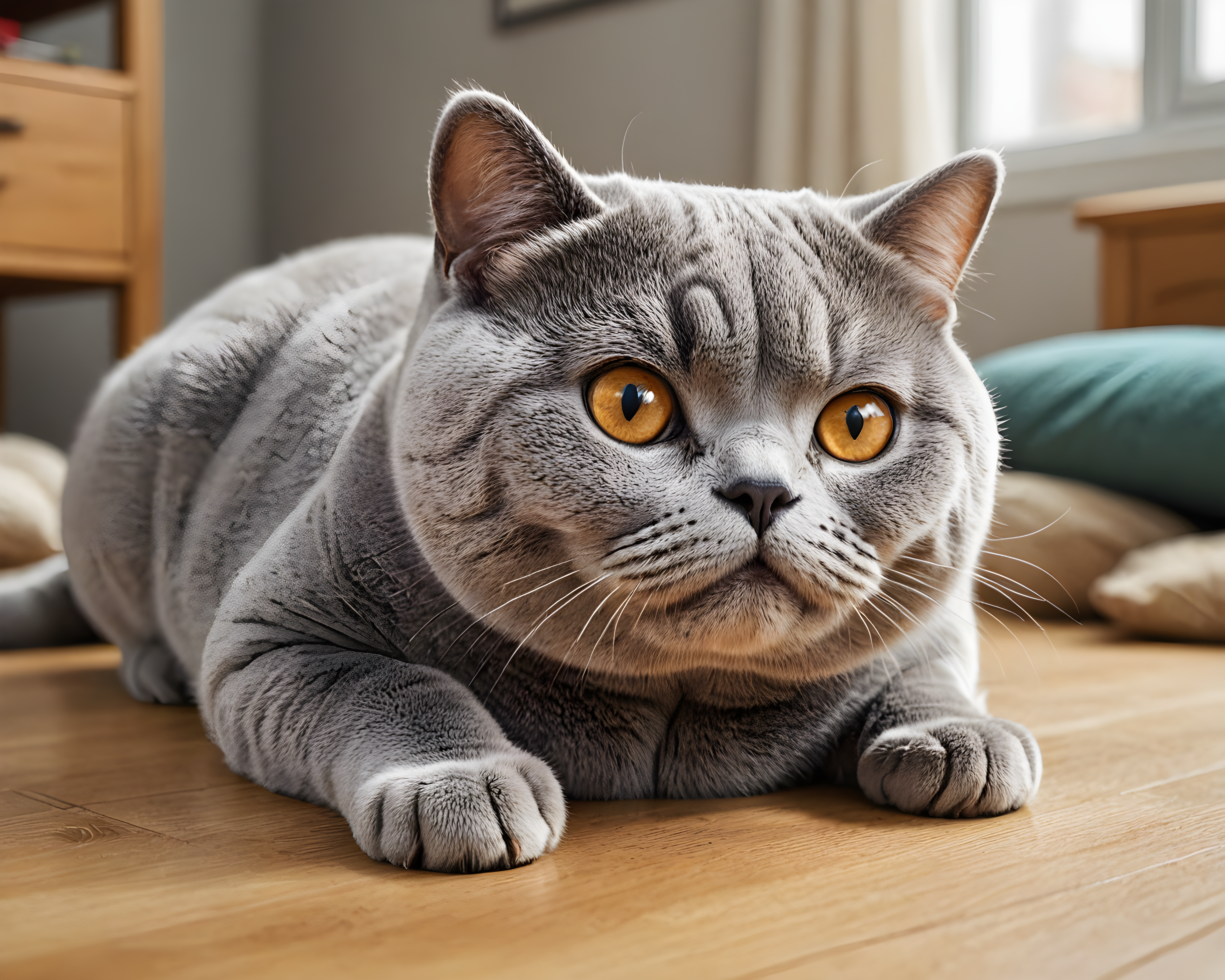British Shorthair — Funny (Energetic)