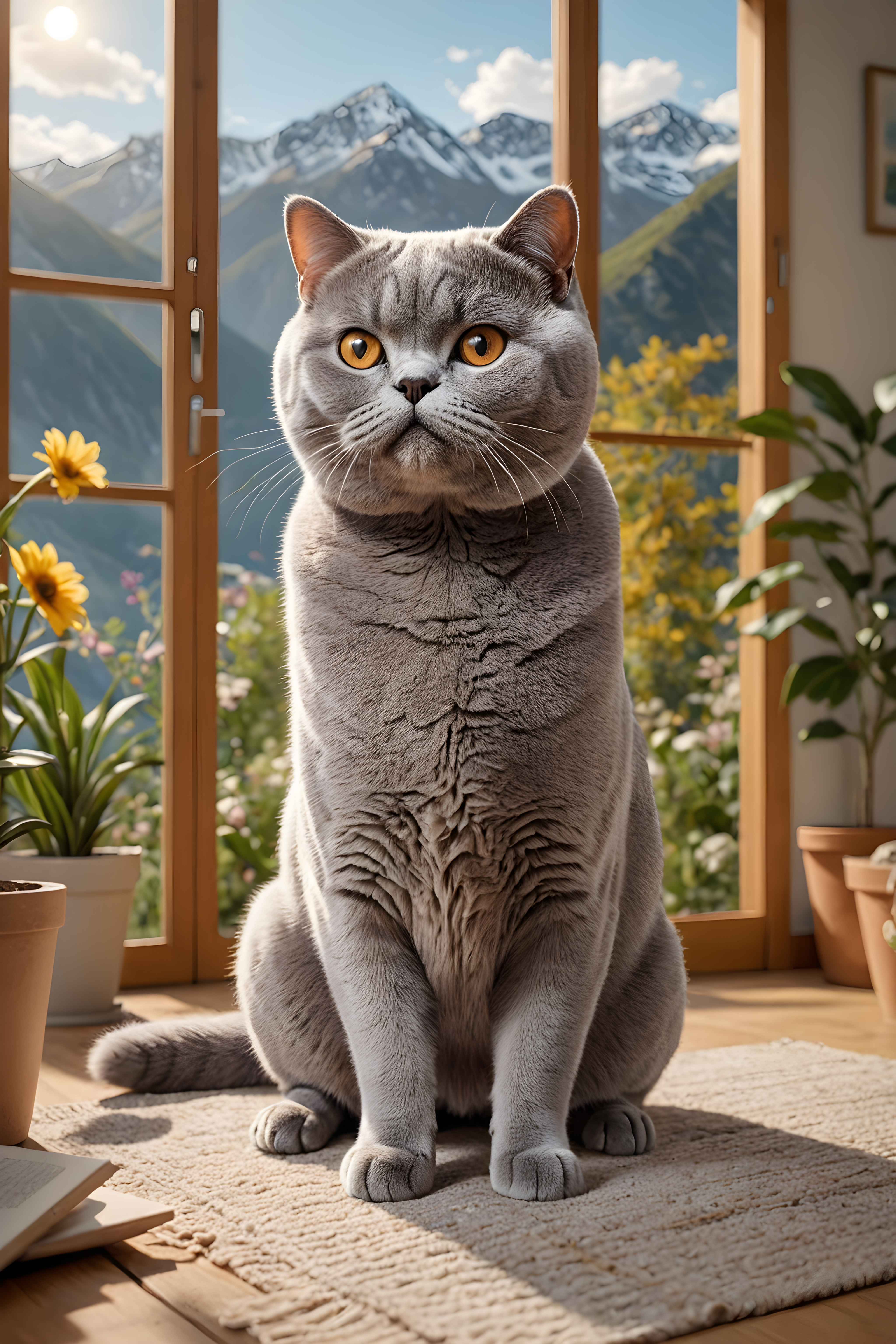 British Shorthair — Funny (Romantic)