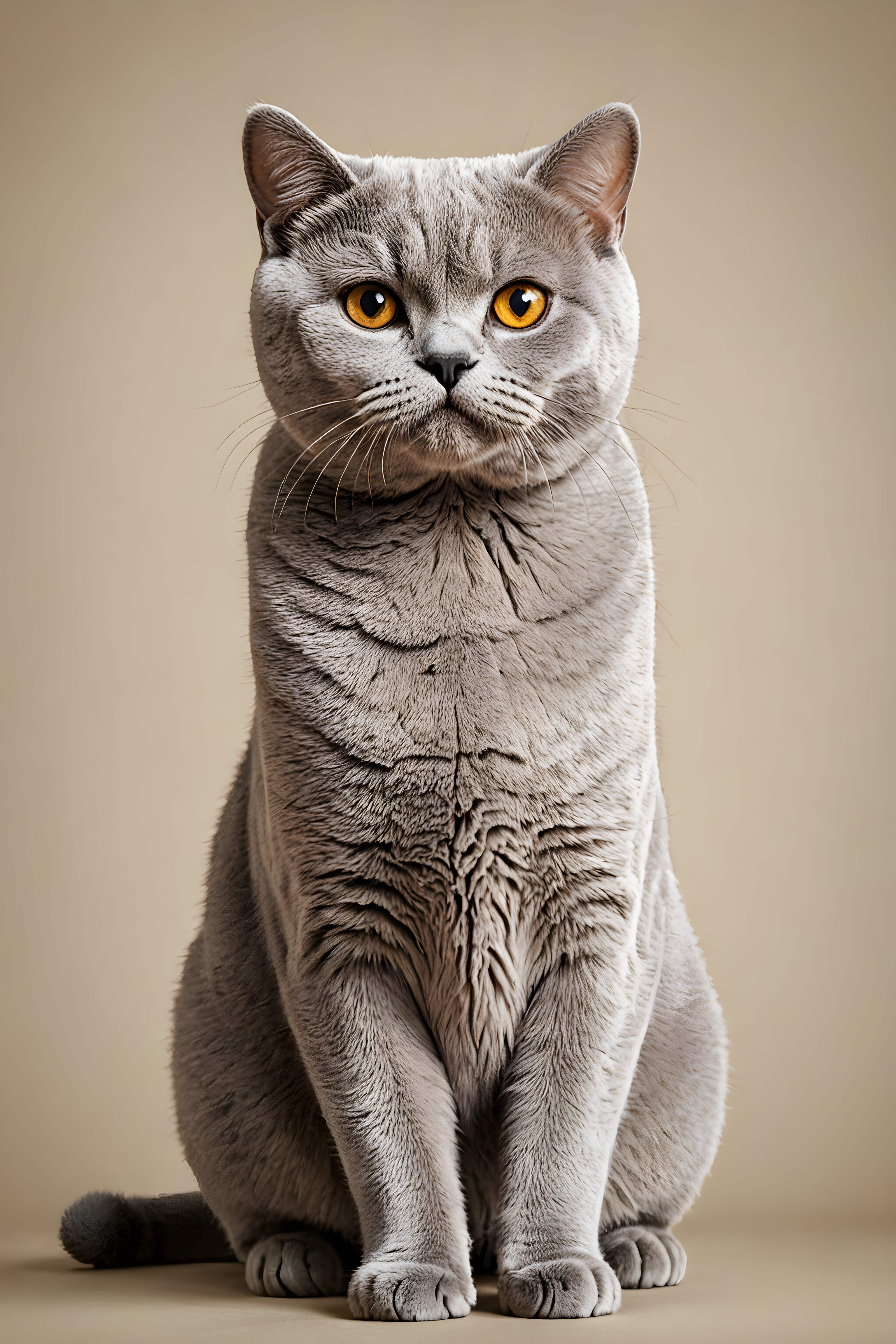 British Shorthair — Line Art (Savage)