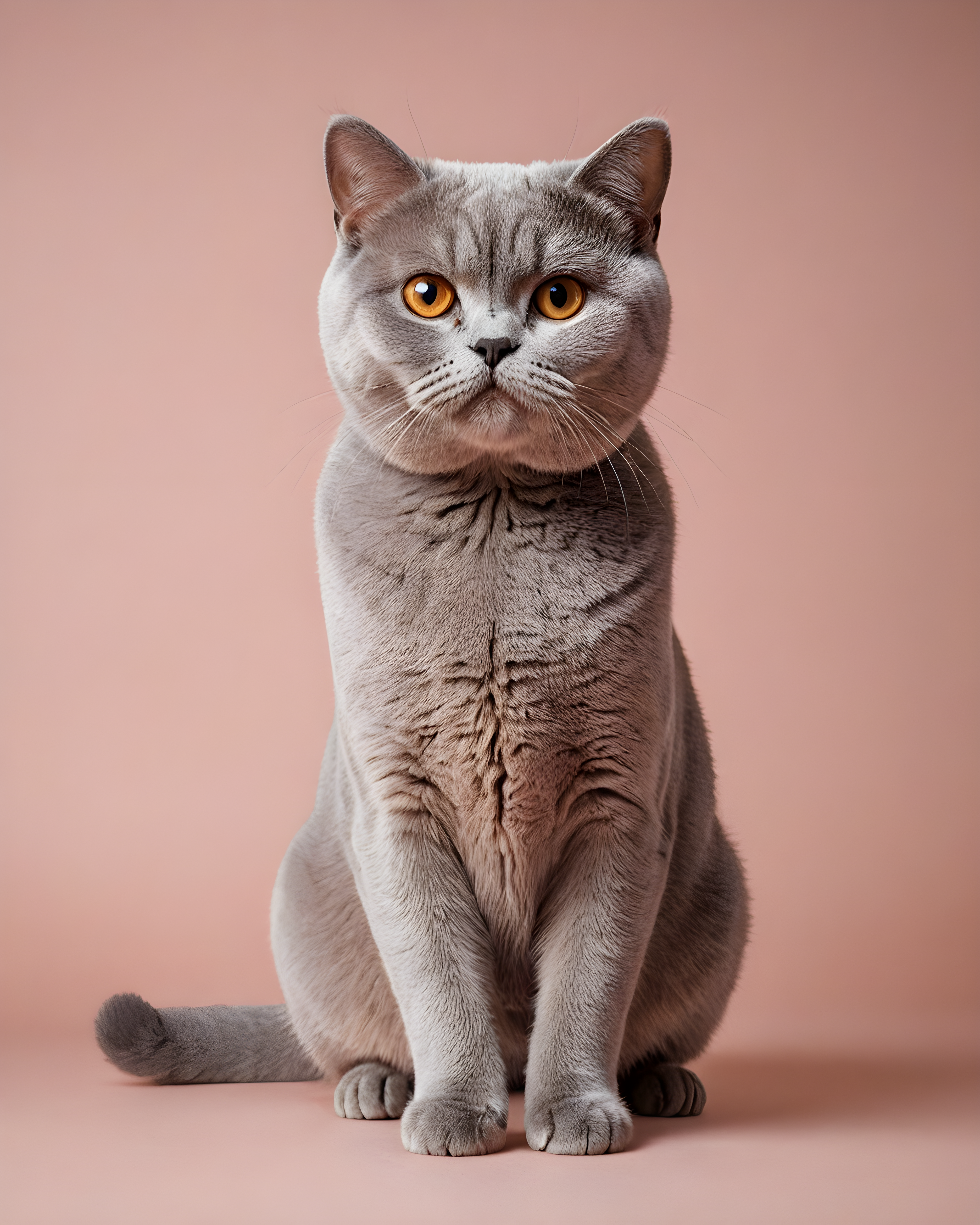 British Shorthair — Modern Aesthetic (Motivational)