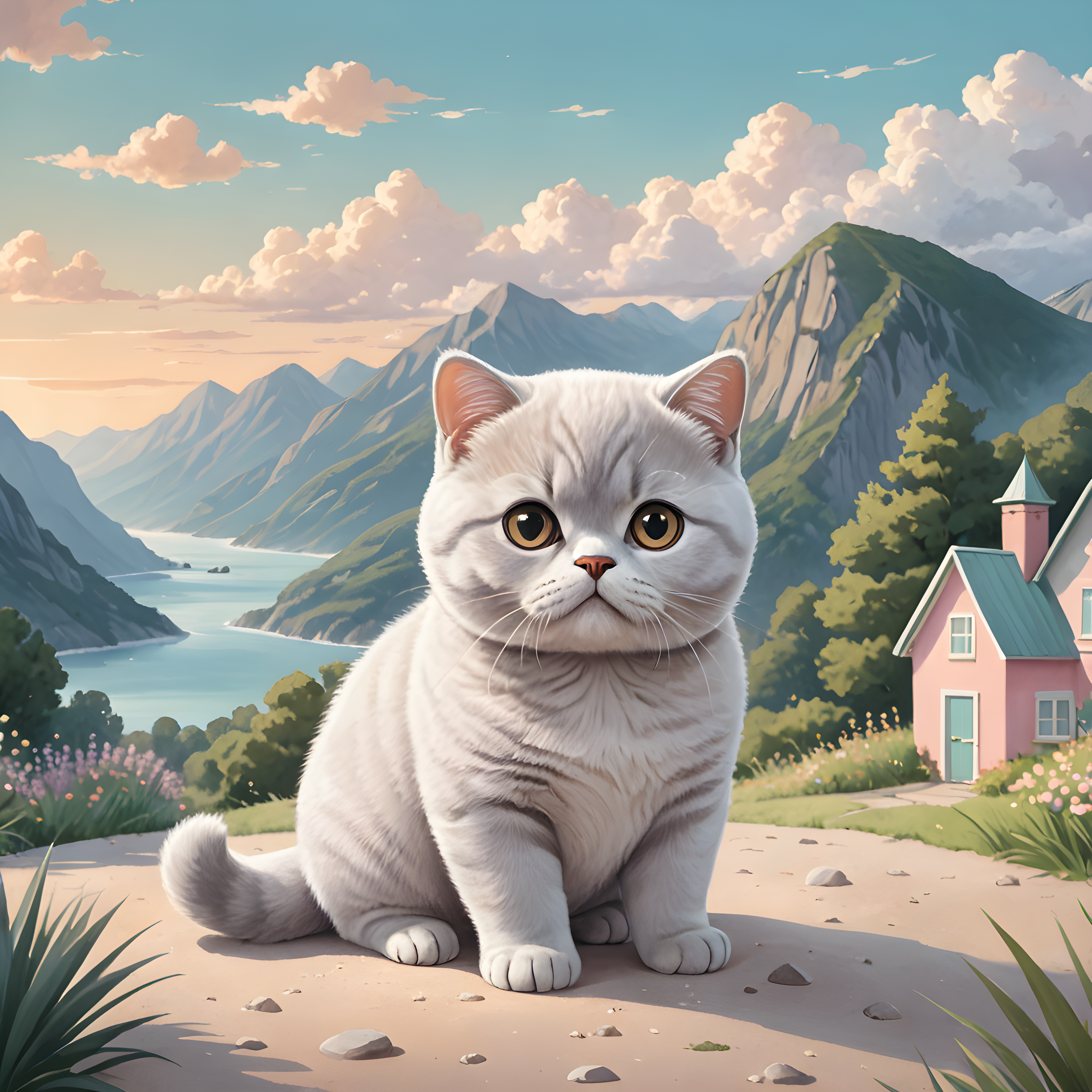 British Shorthair — Nursery (Cute)