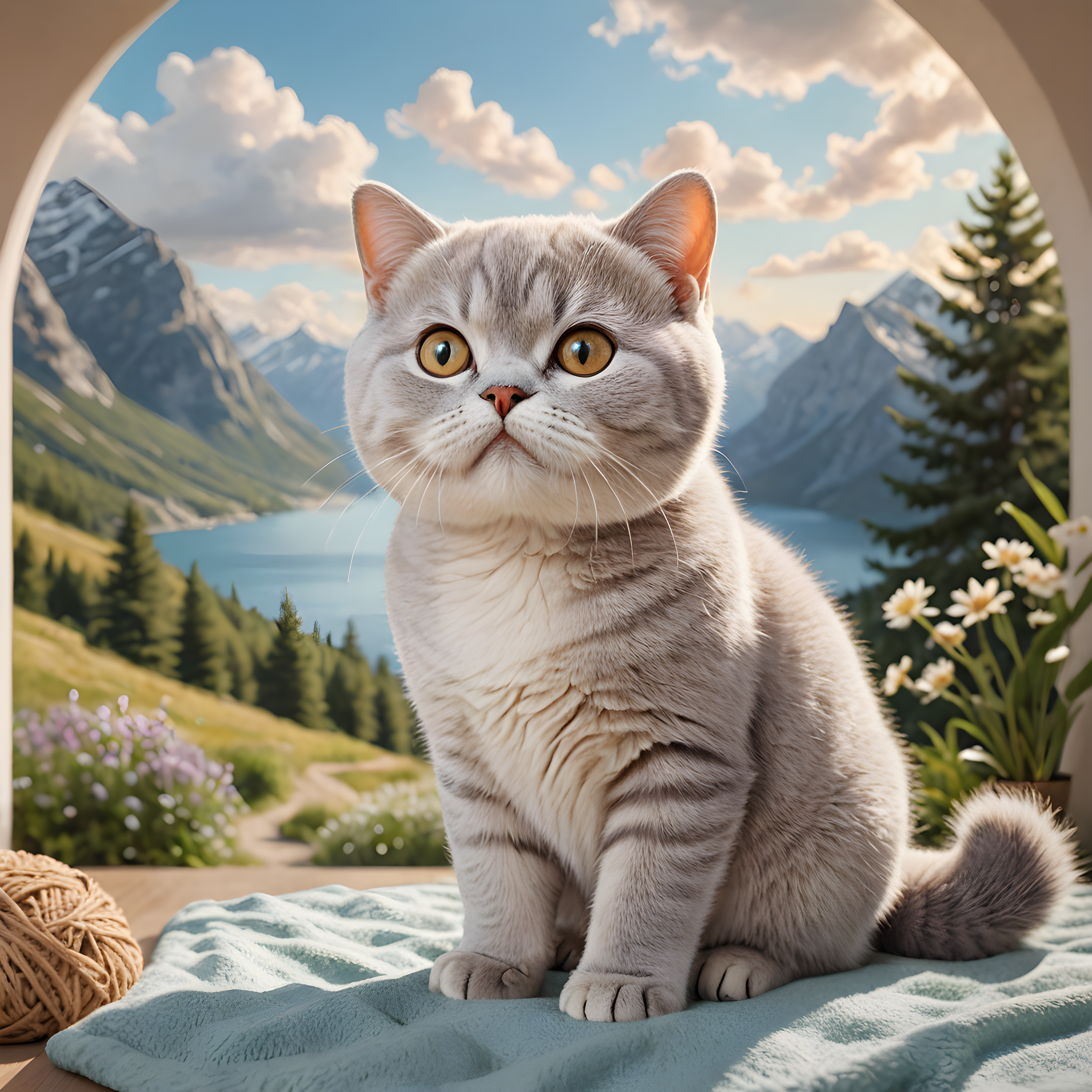 British Shorthair — Nursery (Happy)