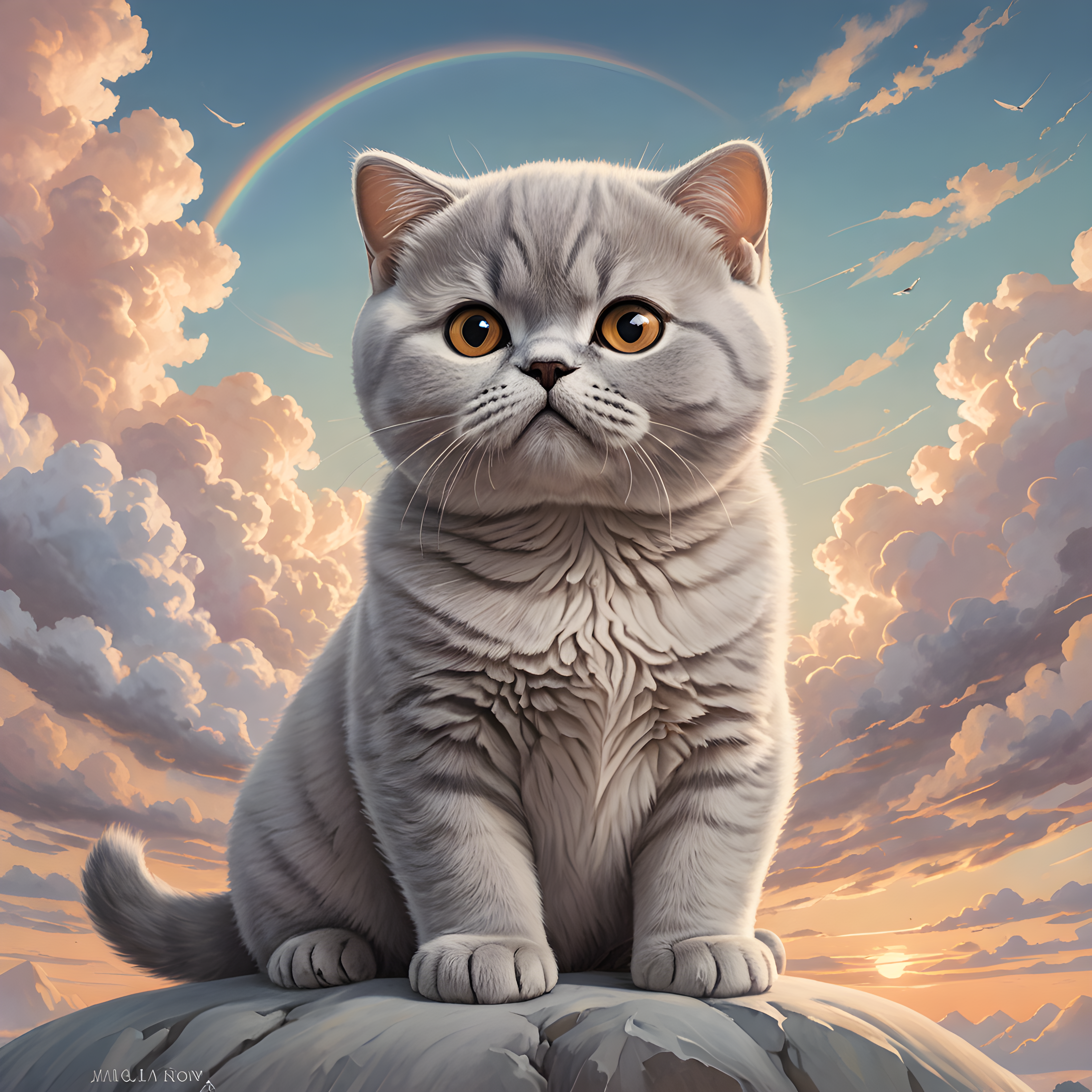 British Shorthair — Nursery (Motivational)