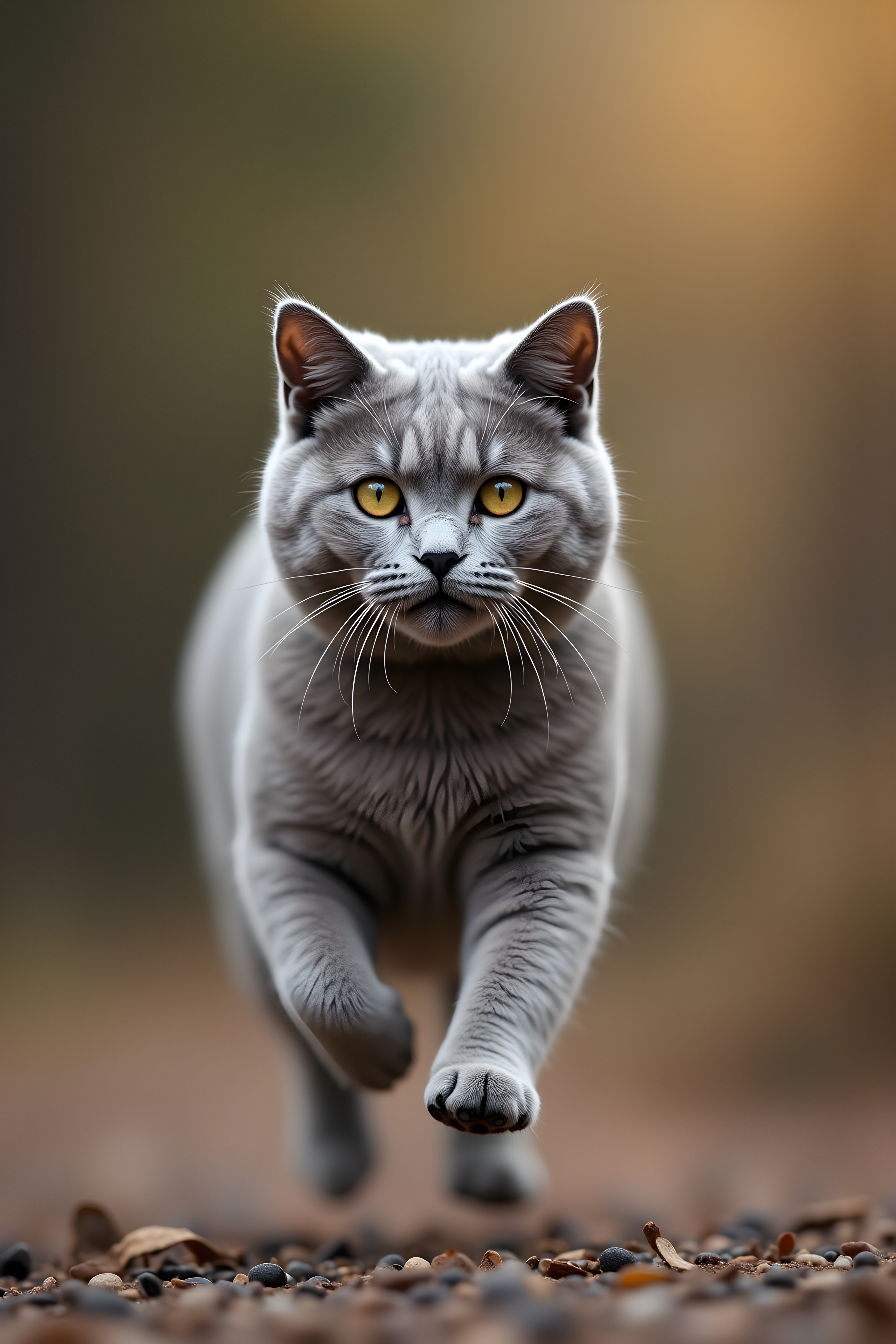 British Shorthair — Realistic (Energetic)