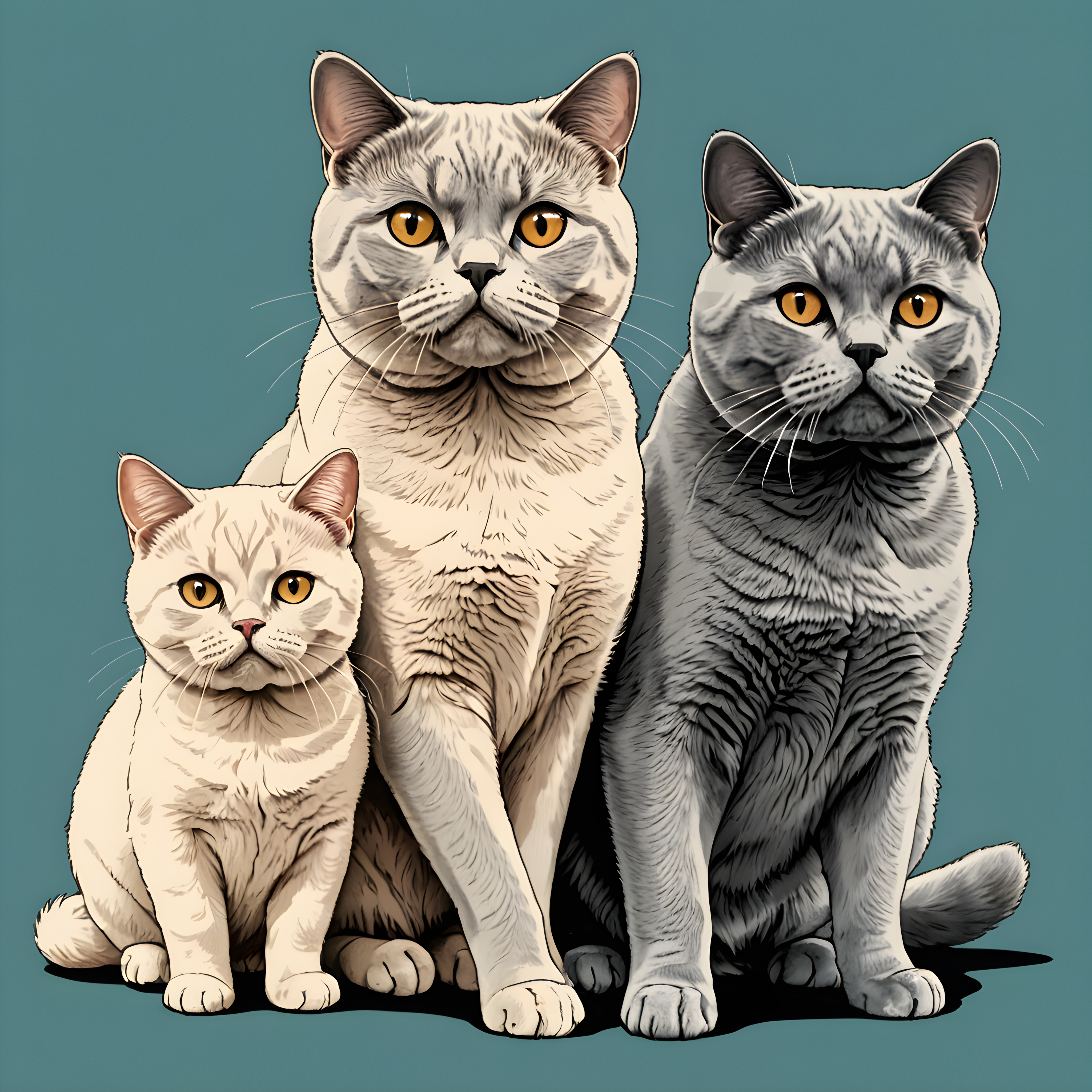 British Shorthair — Retro (Savage)