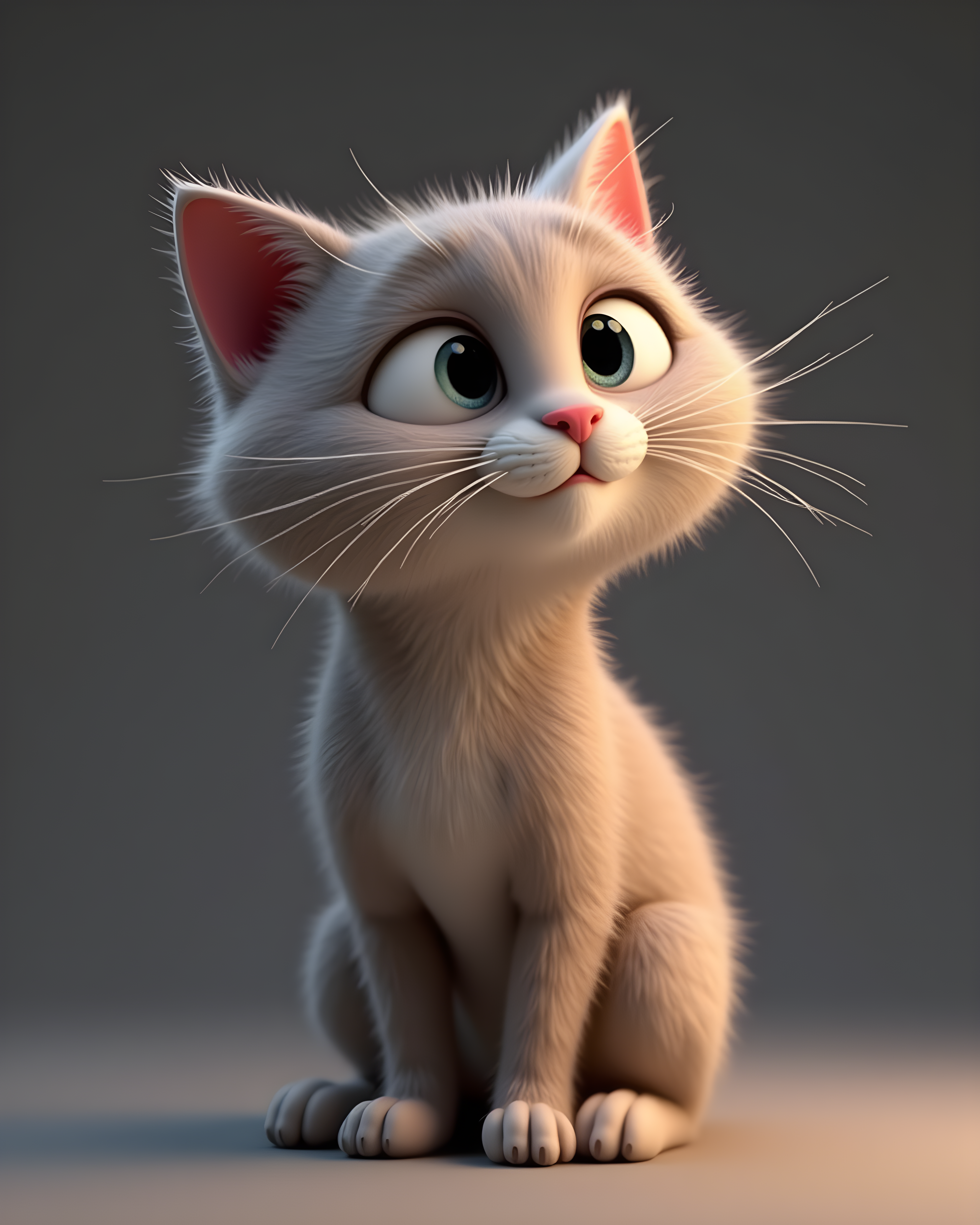 British Shorthair — 3D Render (Emotional)
