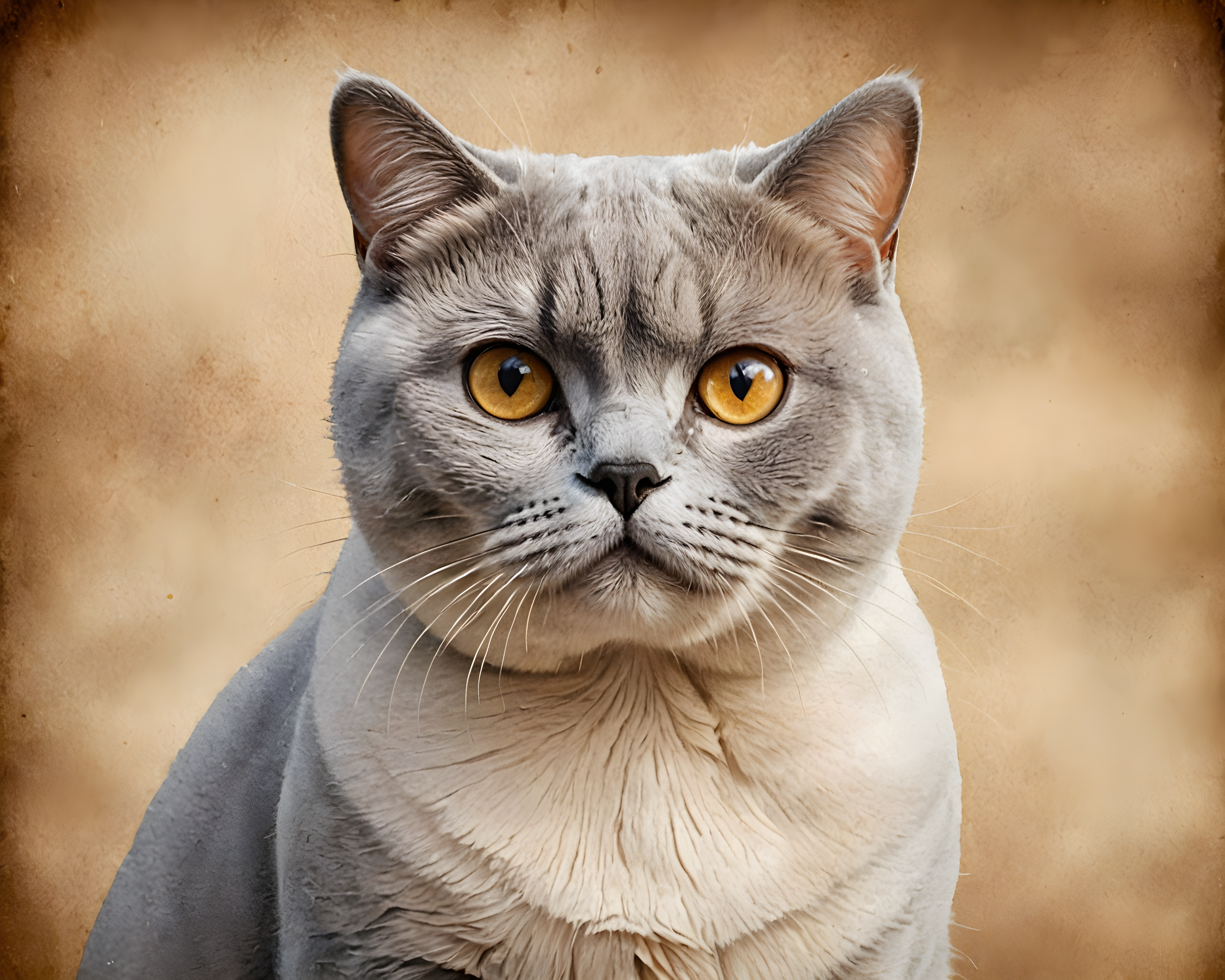 British Shorthair — Watercolor (Motivational)