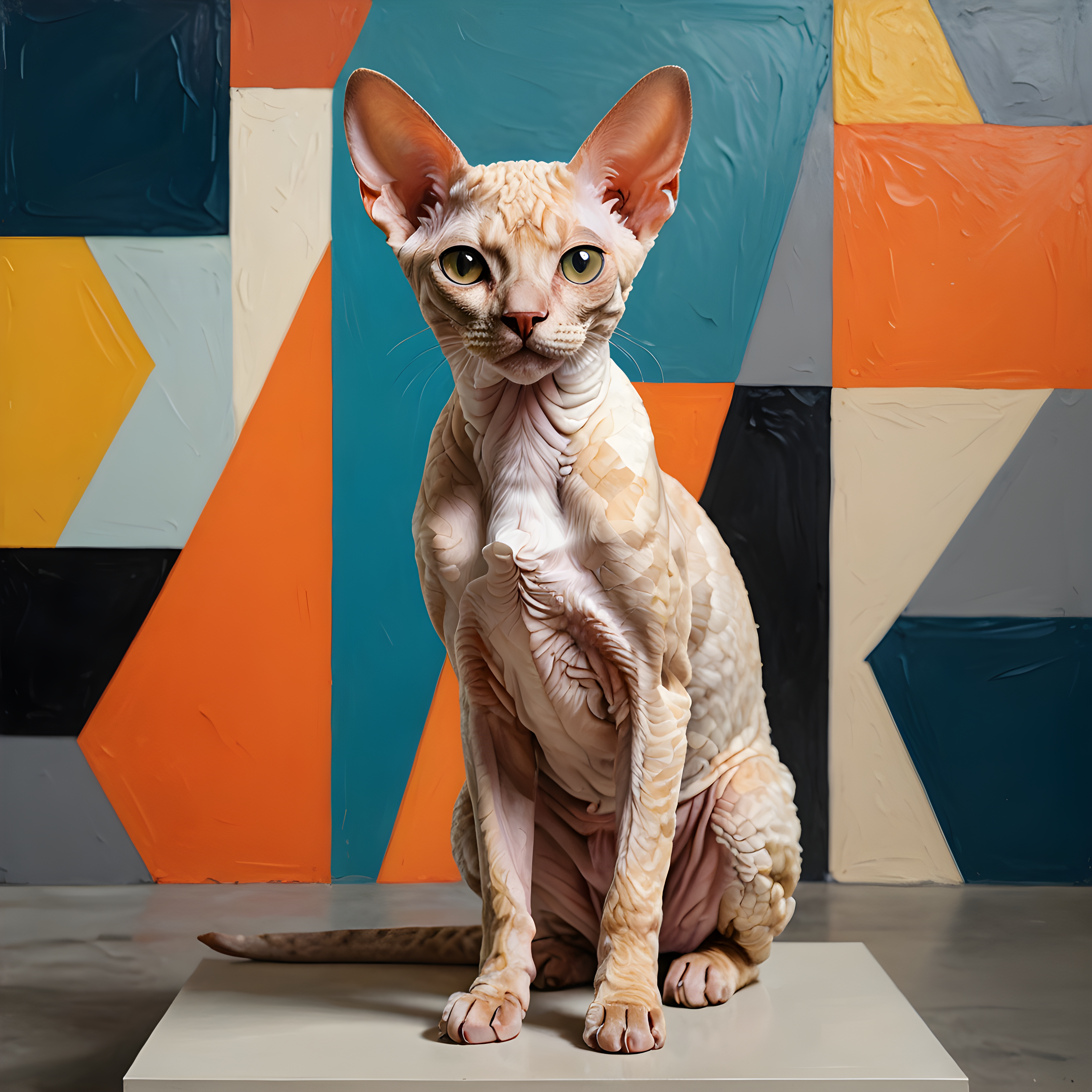 Devon Rex — Abstract (Aesthetic)
