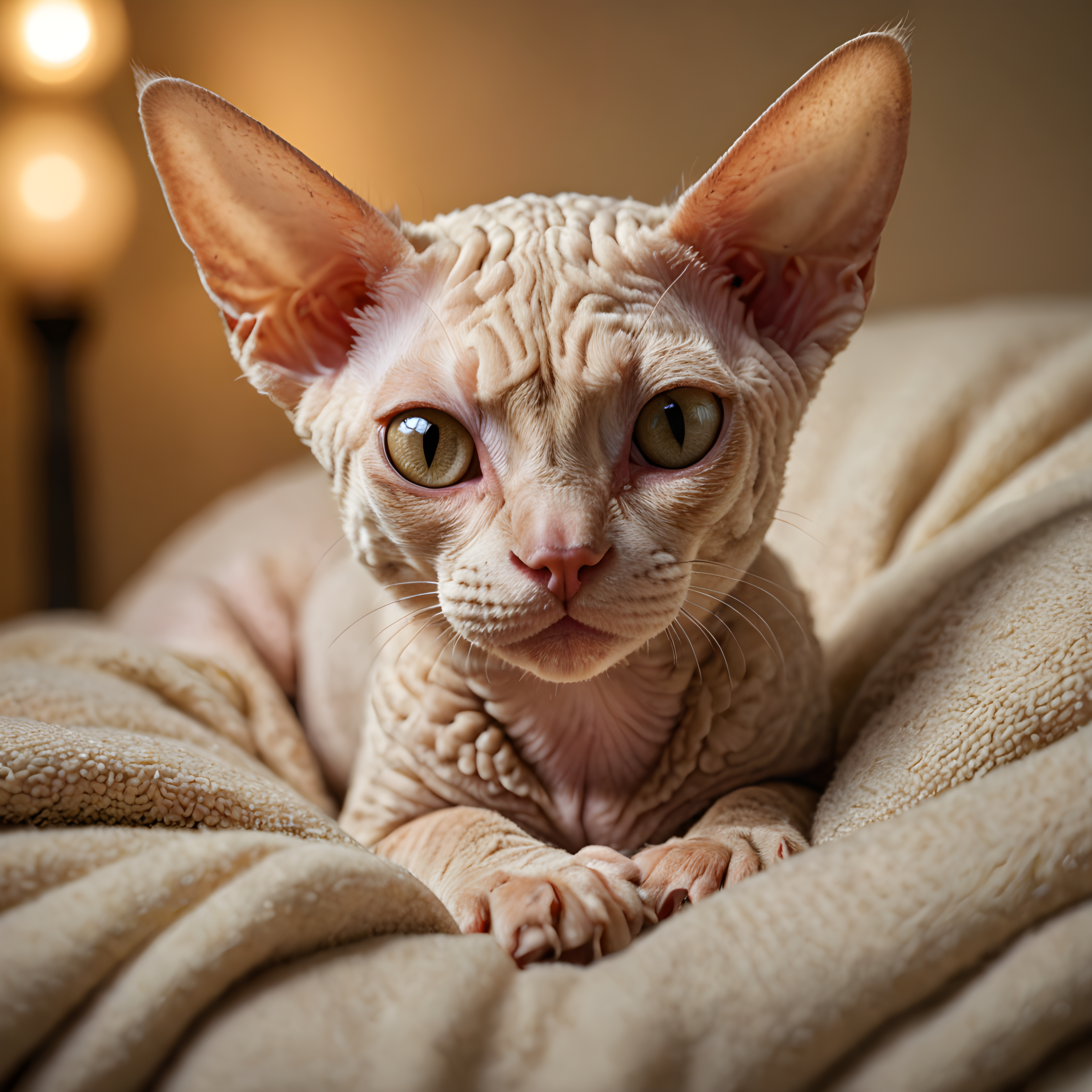 Devon Rex — Funny (Sleepy)